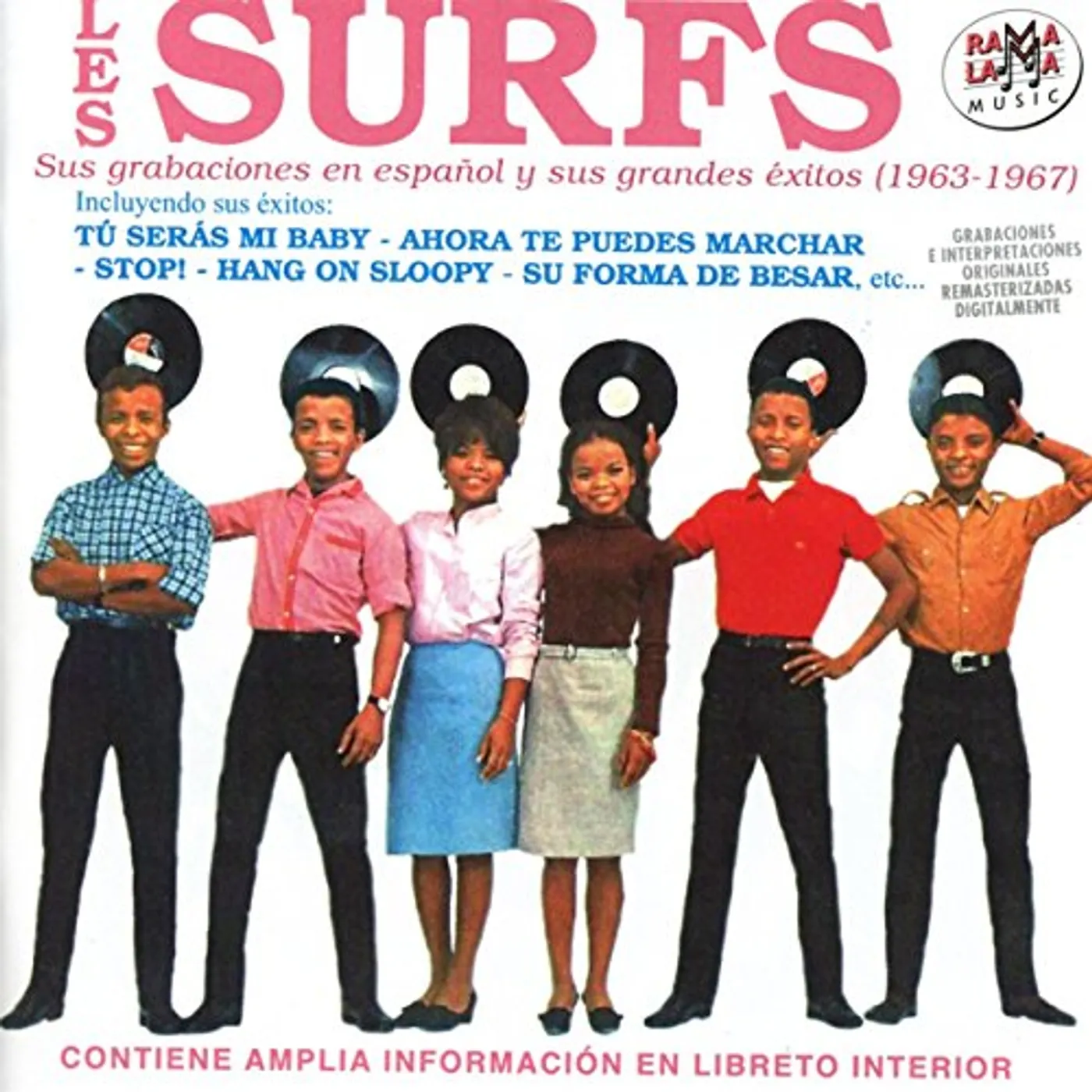 Les Surfs SUS GRABACIONES EN ESPANOL Y SUS GRANDES EXITOS CD