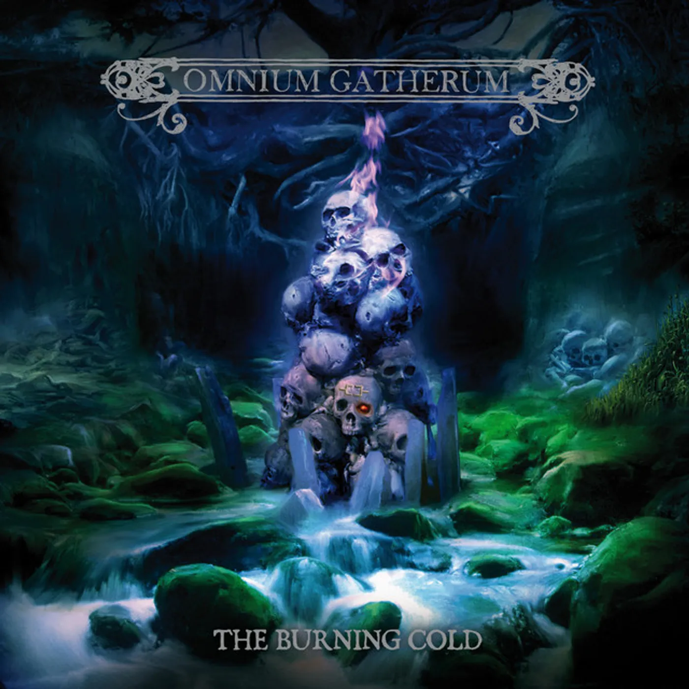 Omnium Gatherum BURNING COLD Vinyl Record