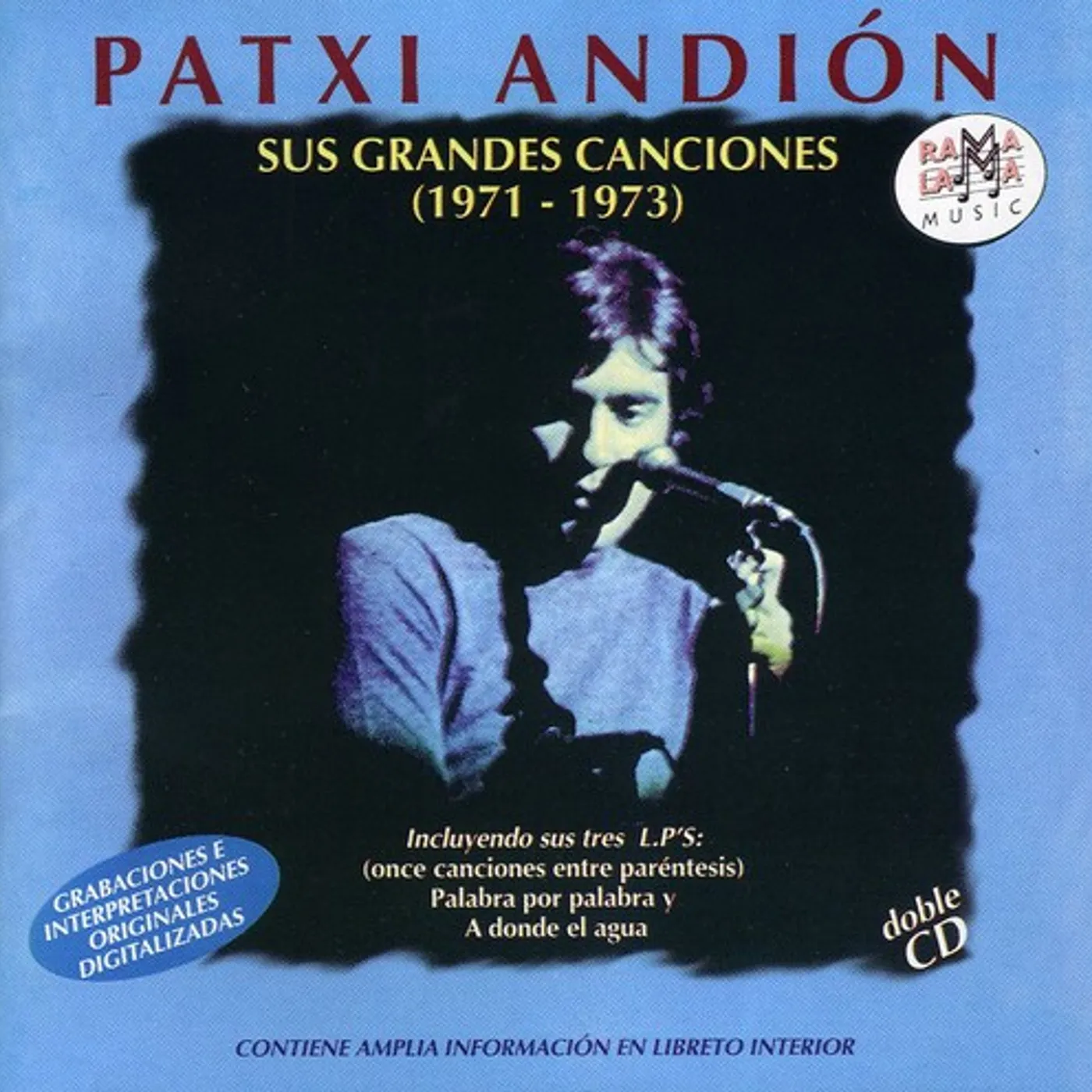 Patxi Andion SUS GRANDES CANCIONES CD