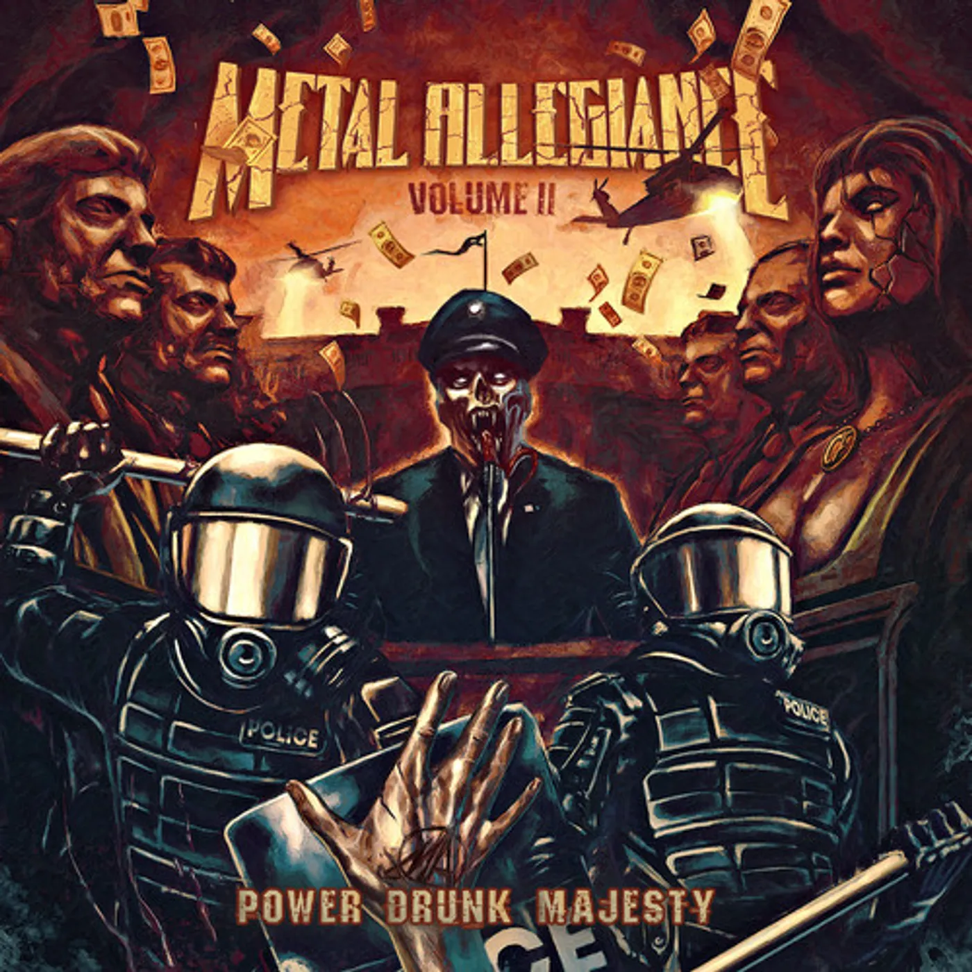 Metal Allegiance VOLUME II: POWER DRUNK MAJESTY CD