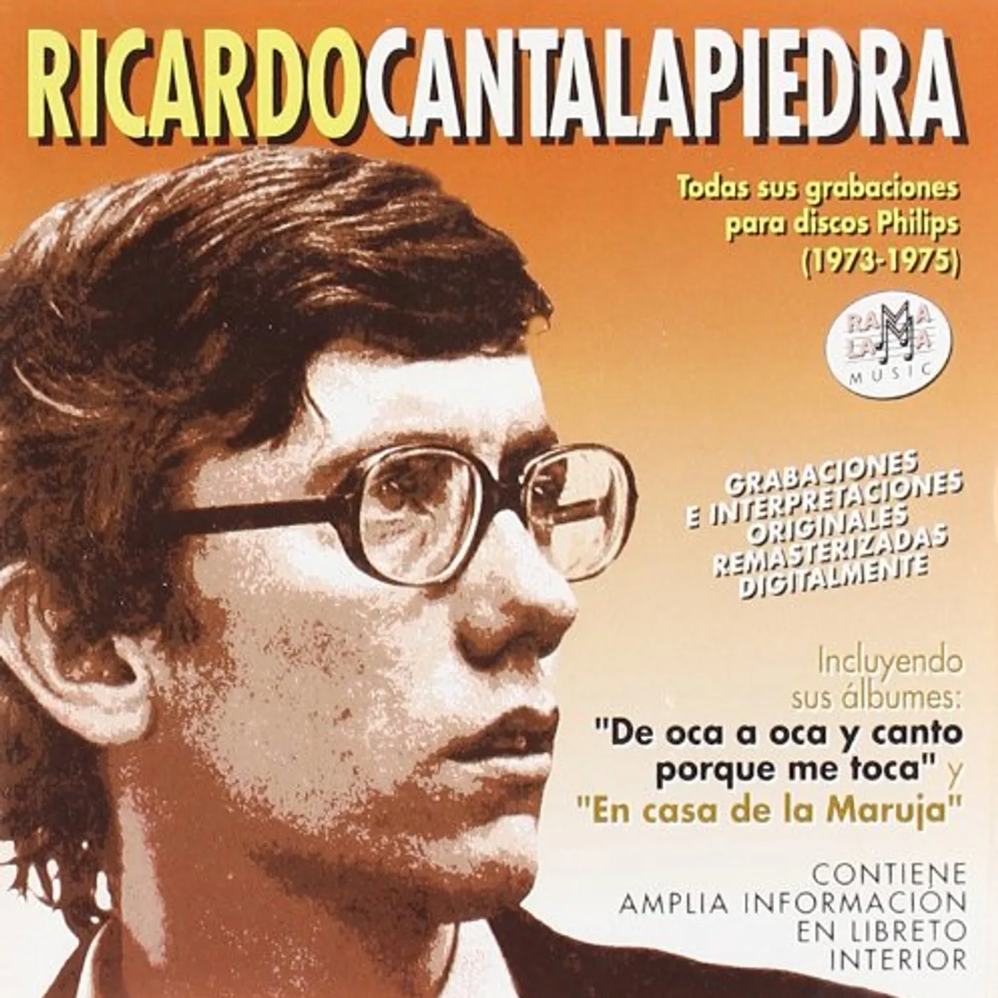 Ricardo Cantalapiedra TODAS SUS GRABACIONES EN PHILIPS CD