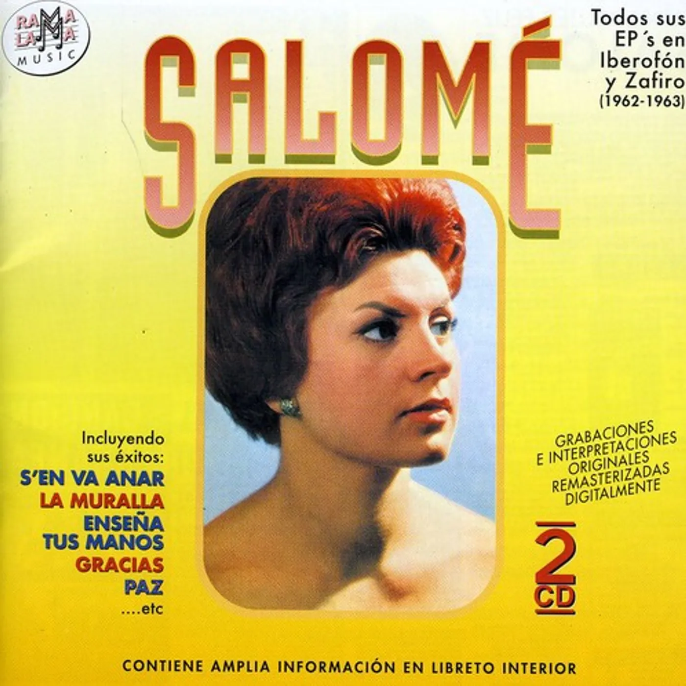 Salome TODOS SUS EP'S EN IBEROFON Y ZAFIRO CD
