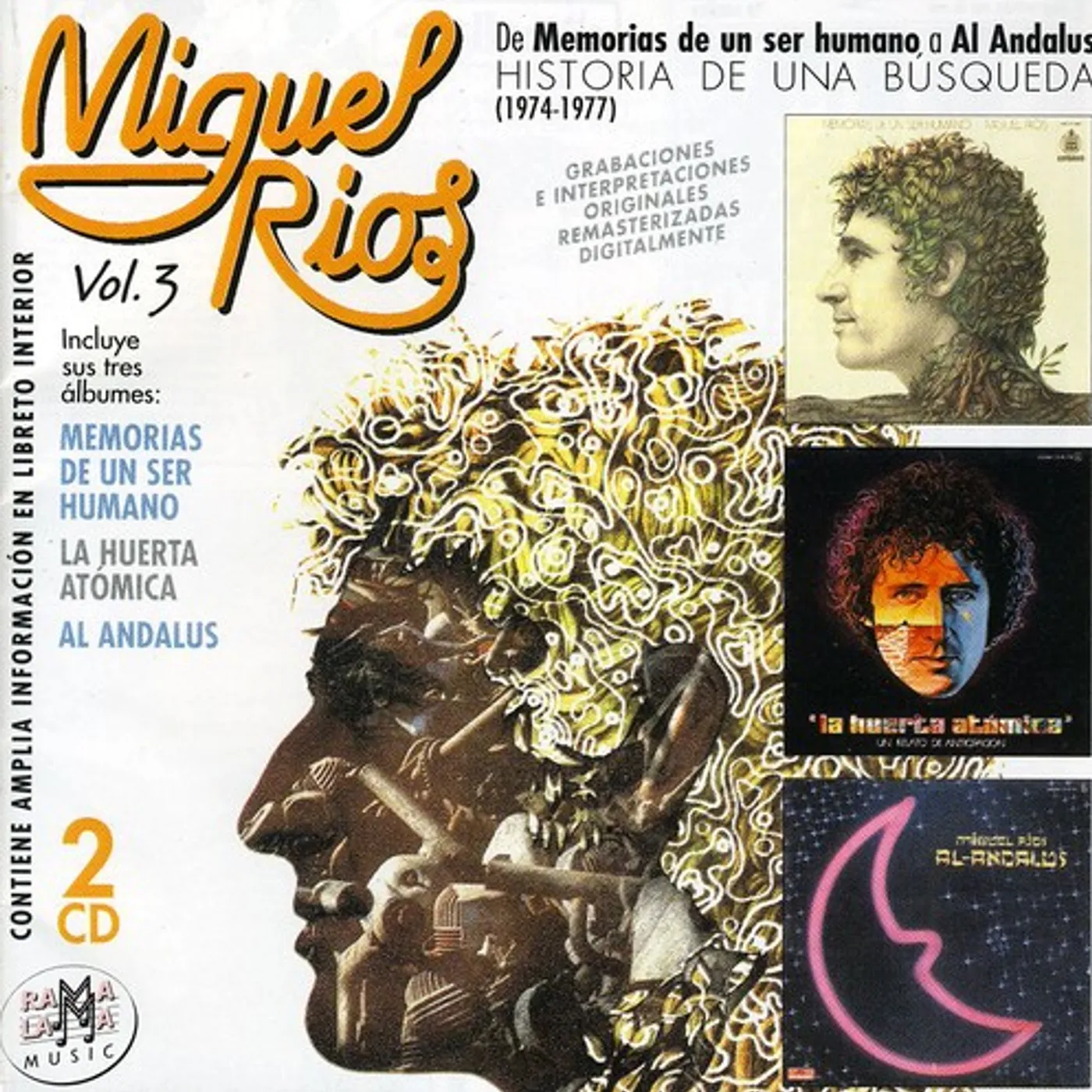 Miguel Ríos VOL 3: HISTORIA DE UNA BUSQUEDA (1974-1977) CD