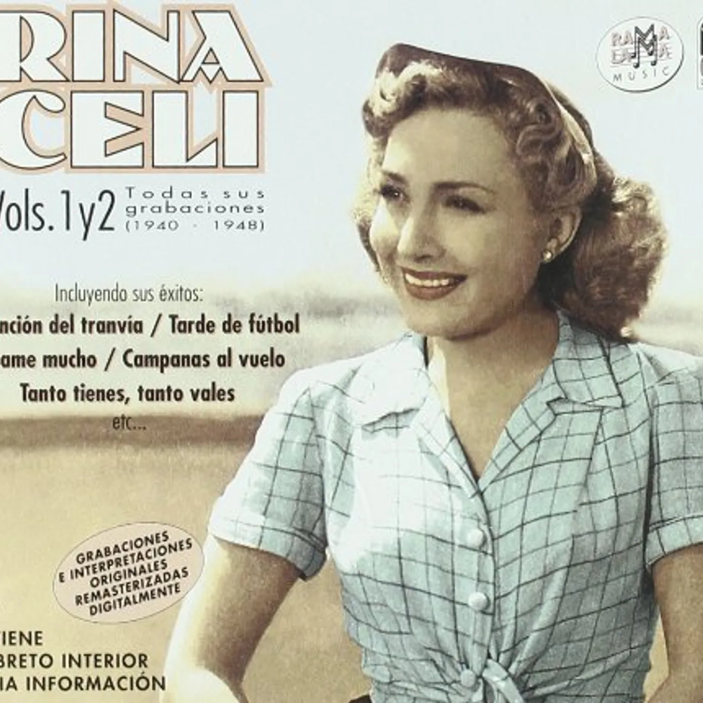 Rina Celi VOL 1 Y 2 TODAS SUS GRABACIONES (1940-1948) CD