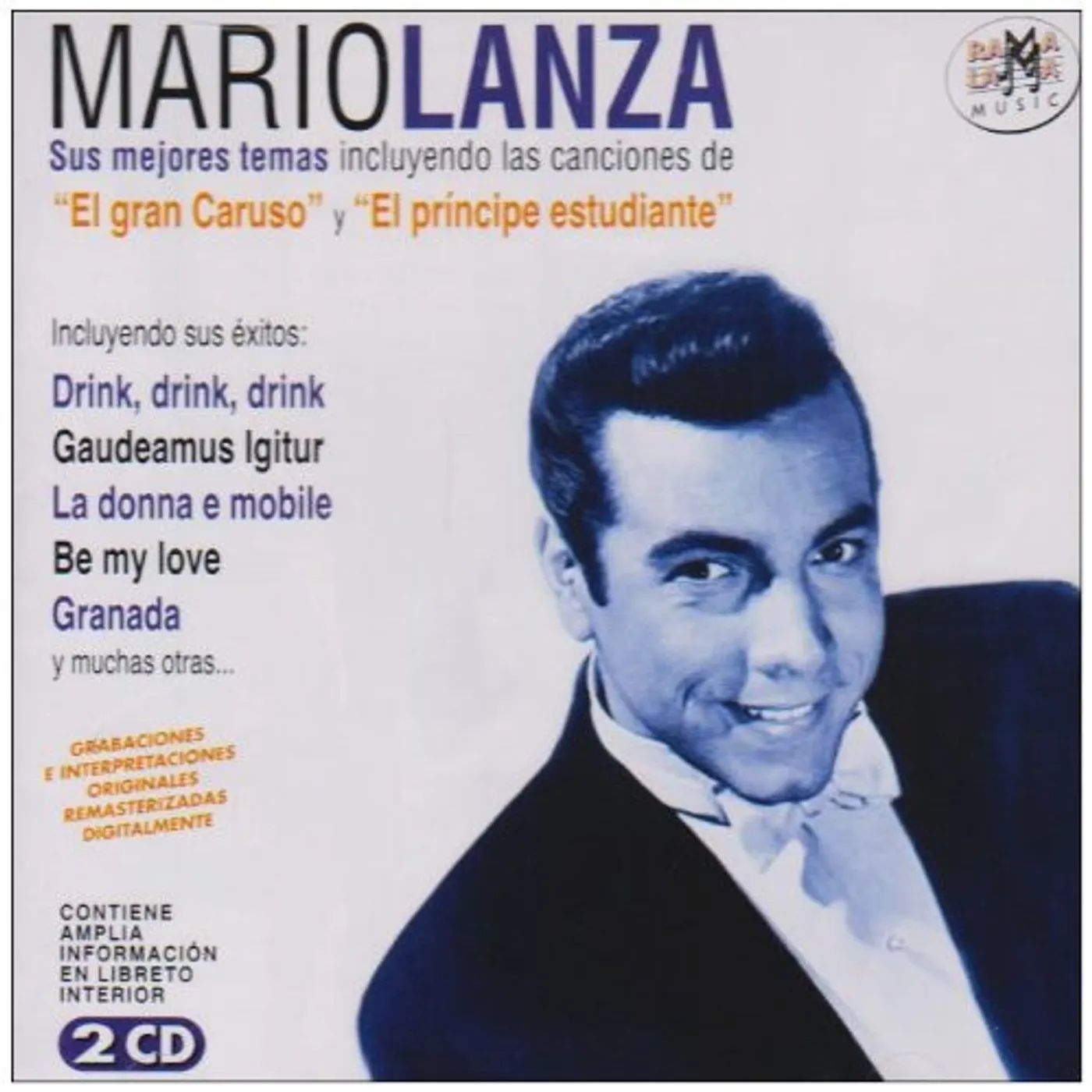 Mario Lanza SUS MEJORES TEMAS (1973-1981) CD