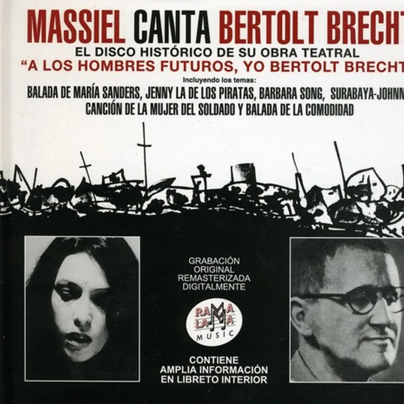 Massiel CANTA A BERTOL BRECHT: EL DISCO HISTORICO CD