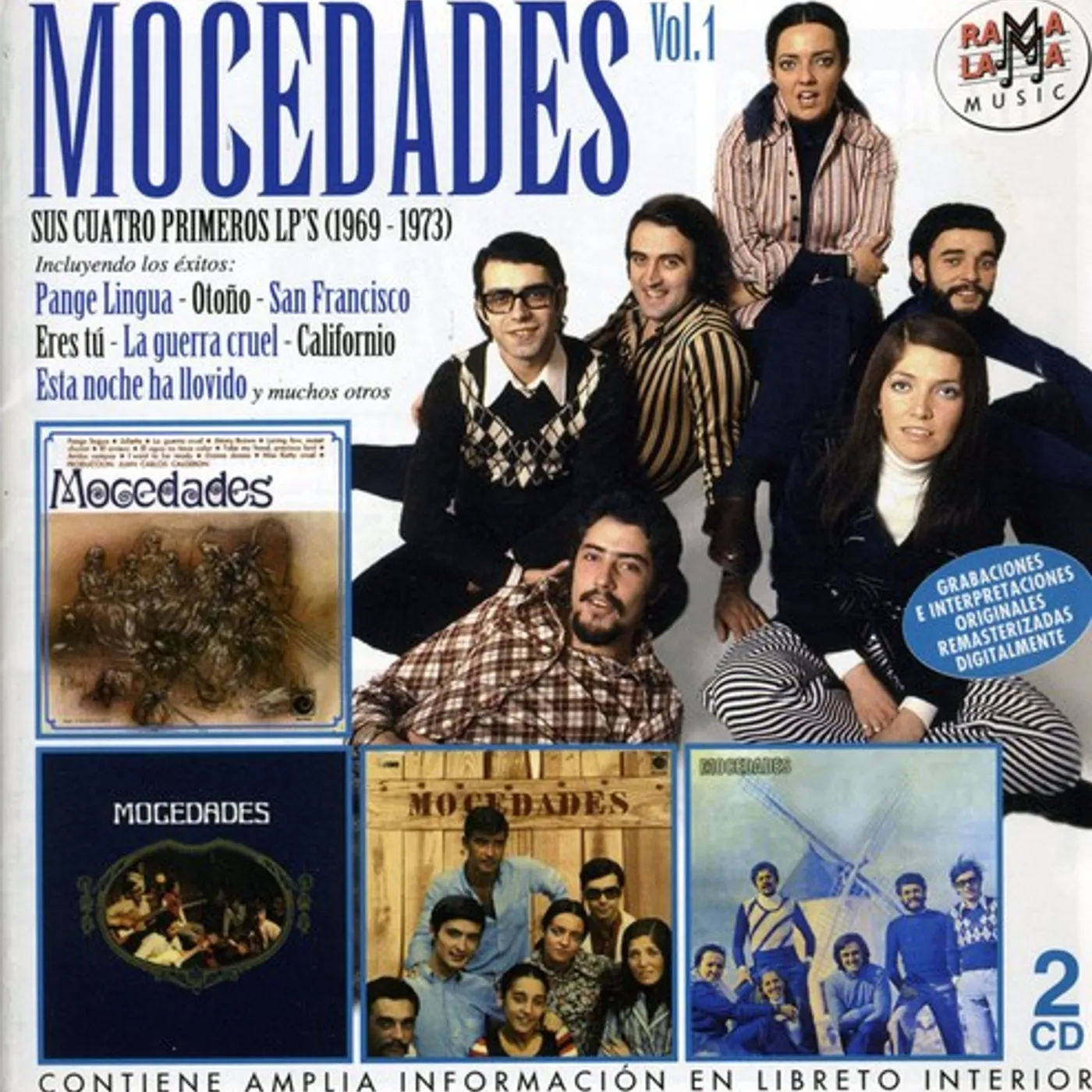 Mocedades SUIS CUATRO PRIMEROS LP'S 1969-1973 CD
