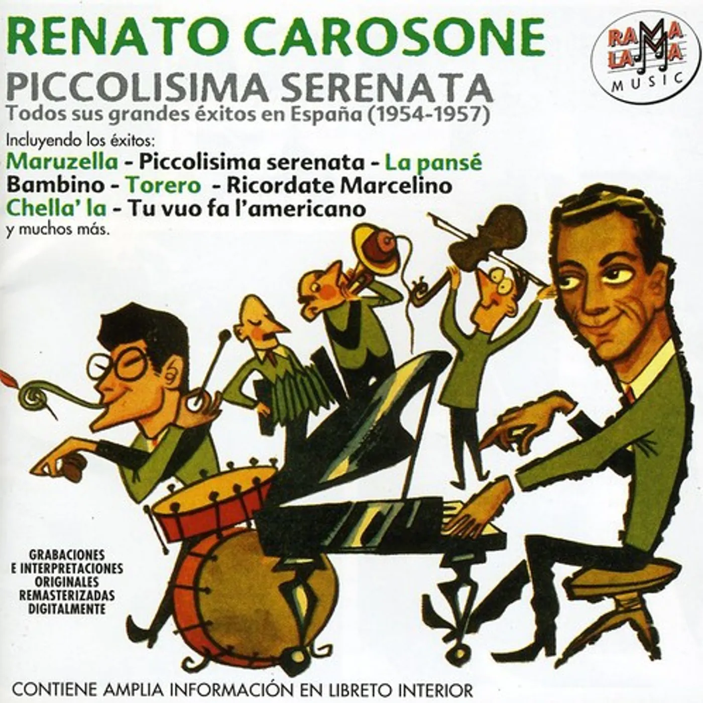 Renato Carosone PICCOLISIMA SERENATA CD