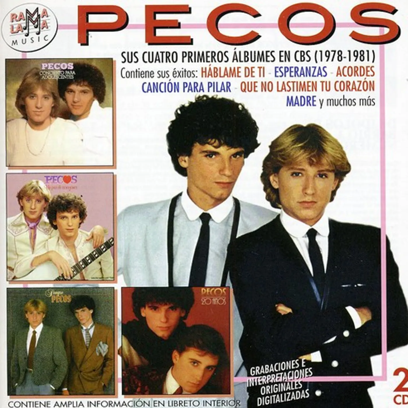Pecos SUS CUATRO PRIMEROS ALBUMES EN CBS 1978-1981 CD