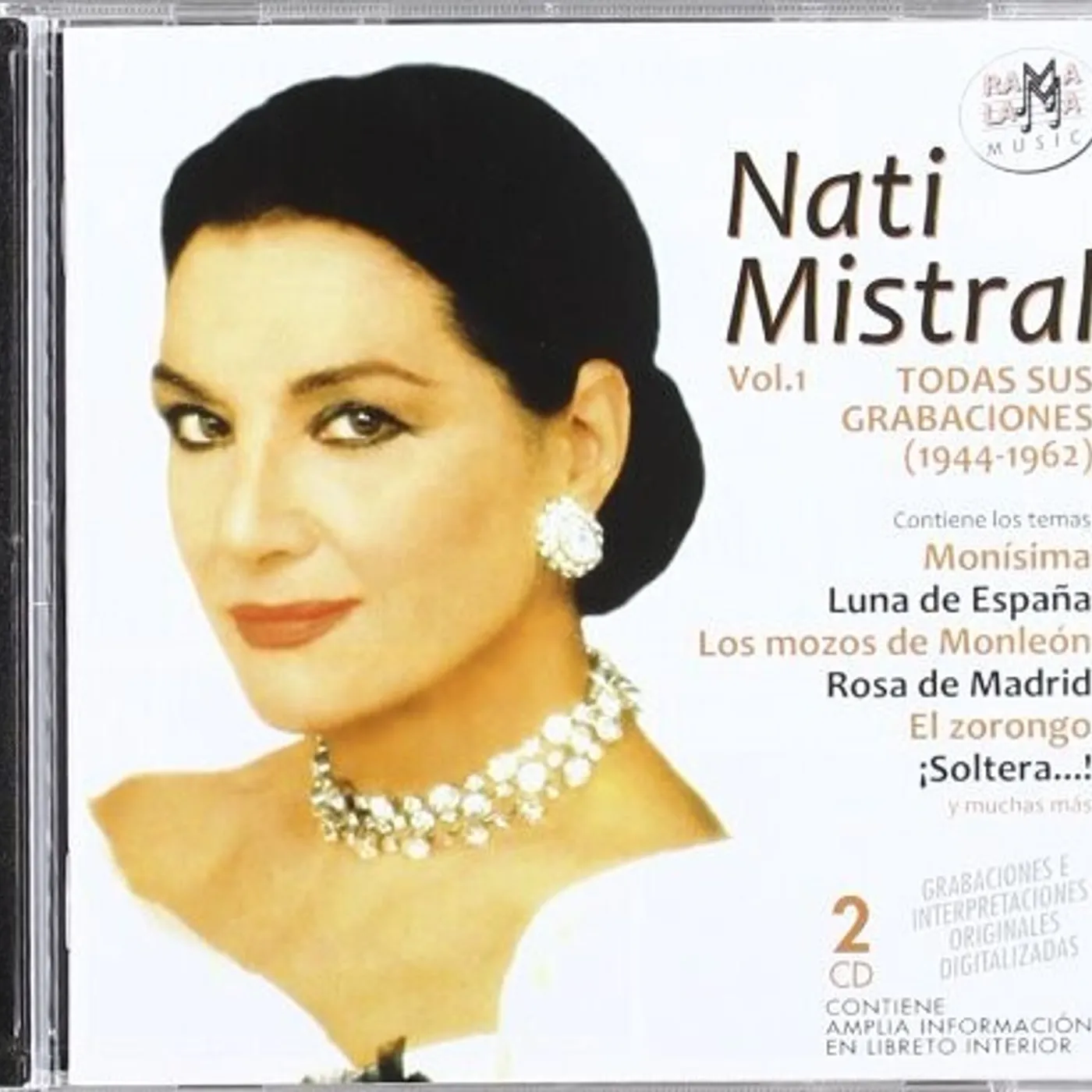 Nati Mistral TODAS SUS GRABACIONES 1944-1962 VOL 1 CD