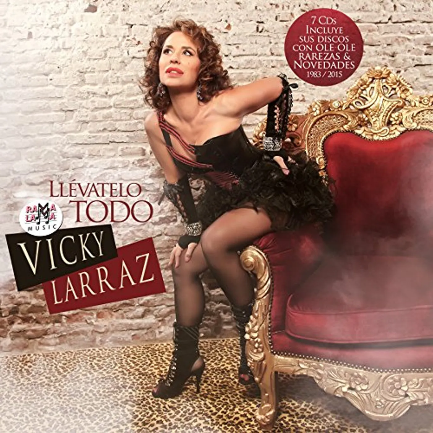 Vicky Larraz LLEVATELO TODO DISCOGRAFIA COMPLETA CD
