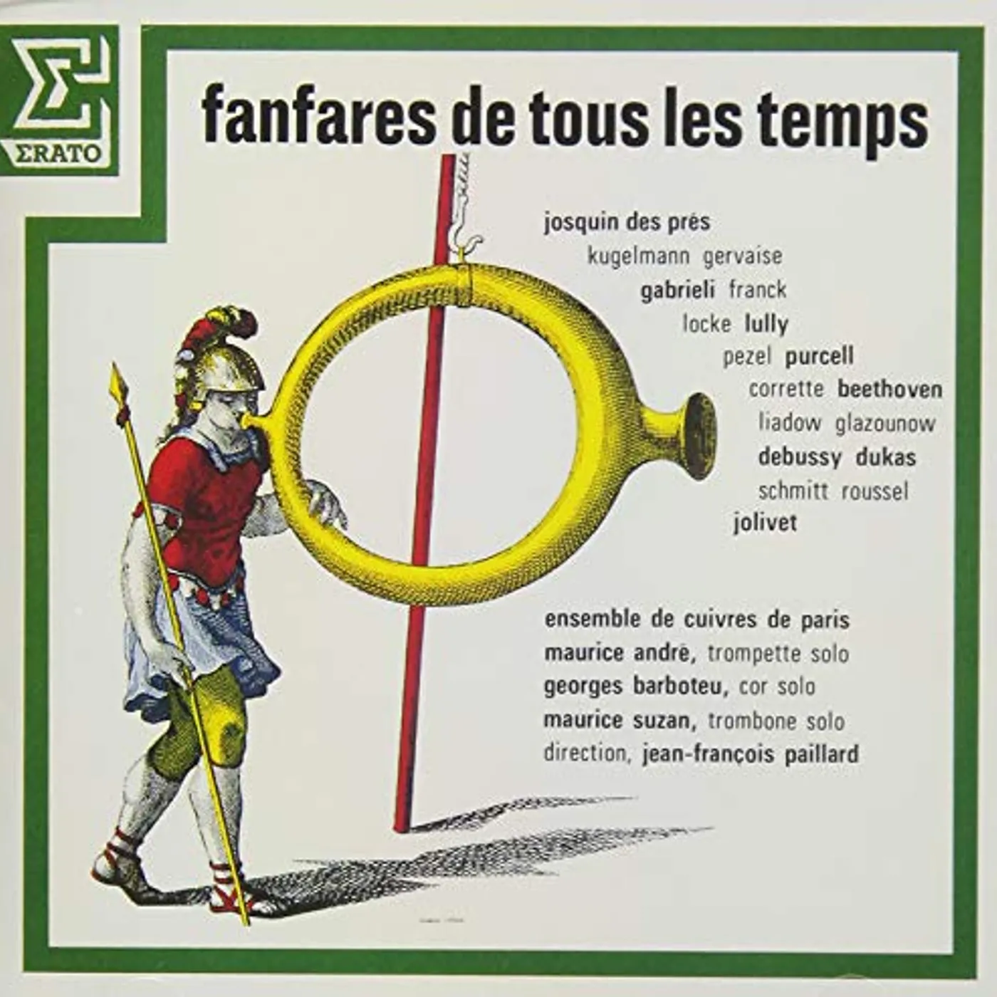 Jean-Francois Paillard FANFARES DE TOUS LES TEMPS CD