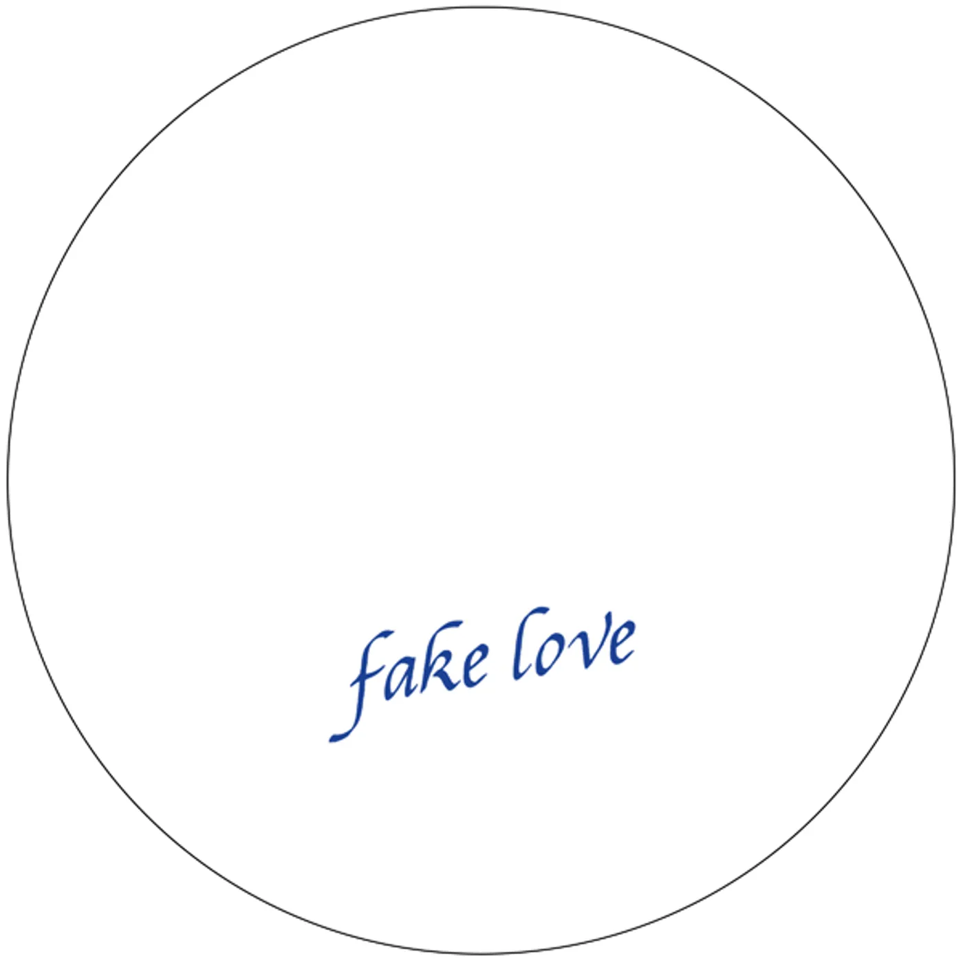 FAKE LOVE 5 Vinyl Record