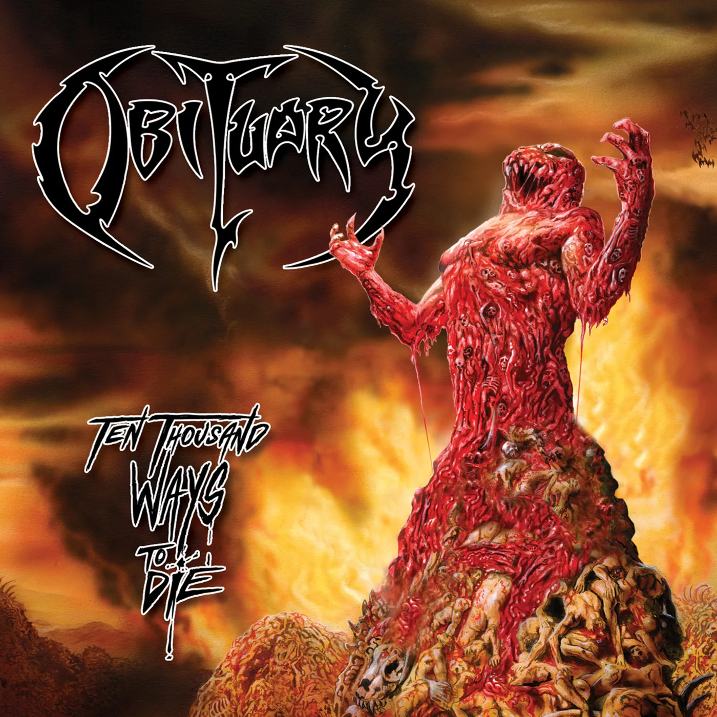 Obituary TEN THOUSAND WAYS TO DIE MAXI SINGLE Vinyl Record