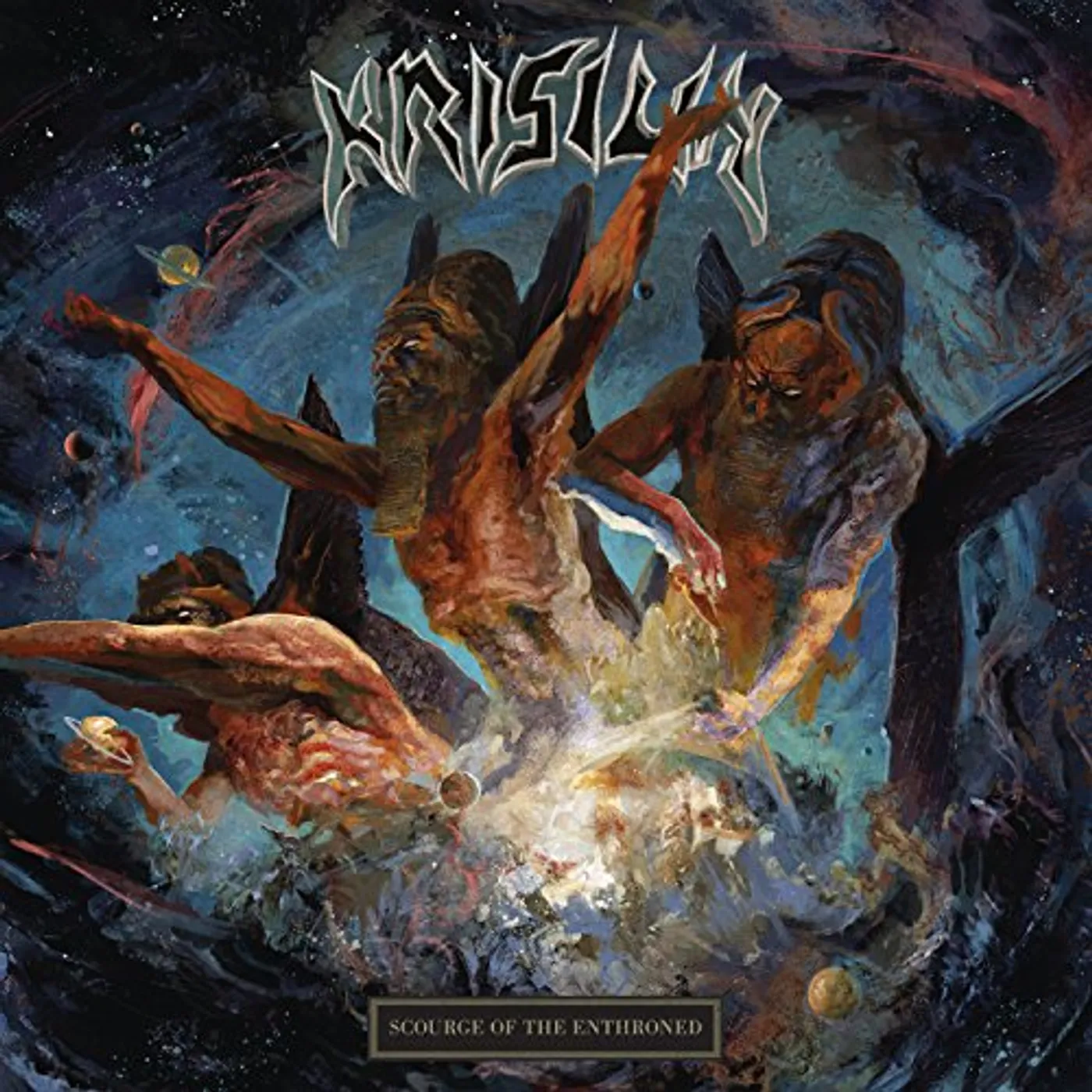 Krisiun Scourge Of The Enthroned Vinyl Record