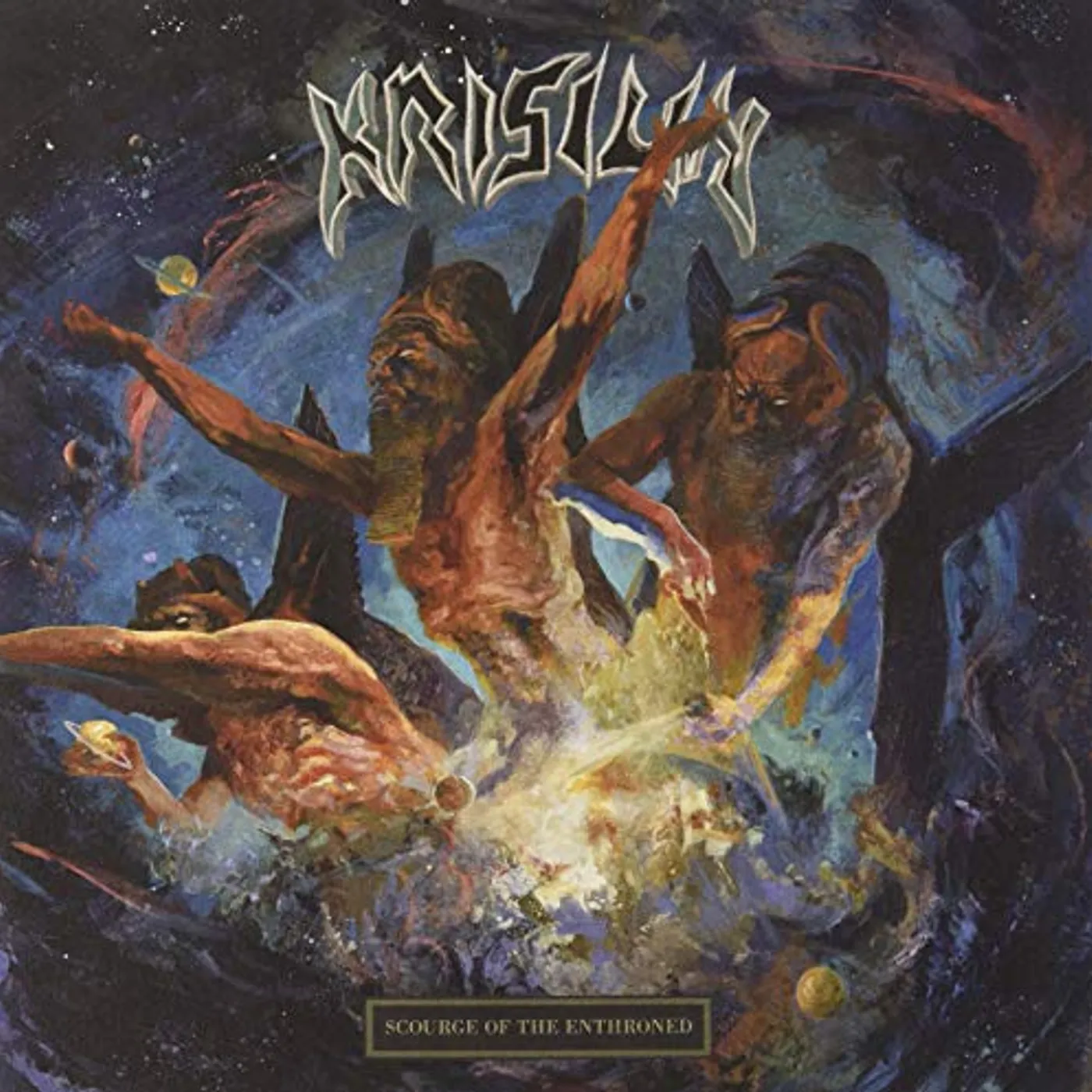 Krisiun Scourge Of The Enthroned Vinyl Record