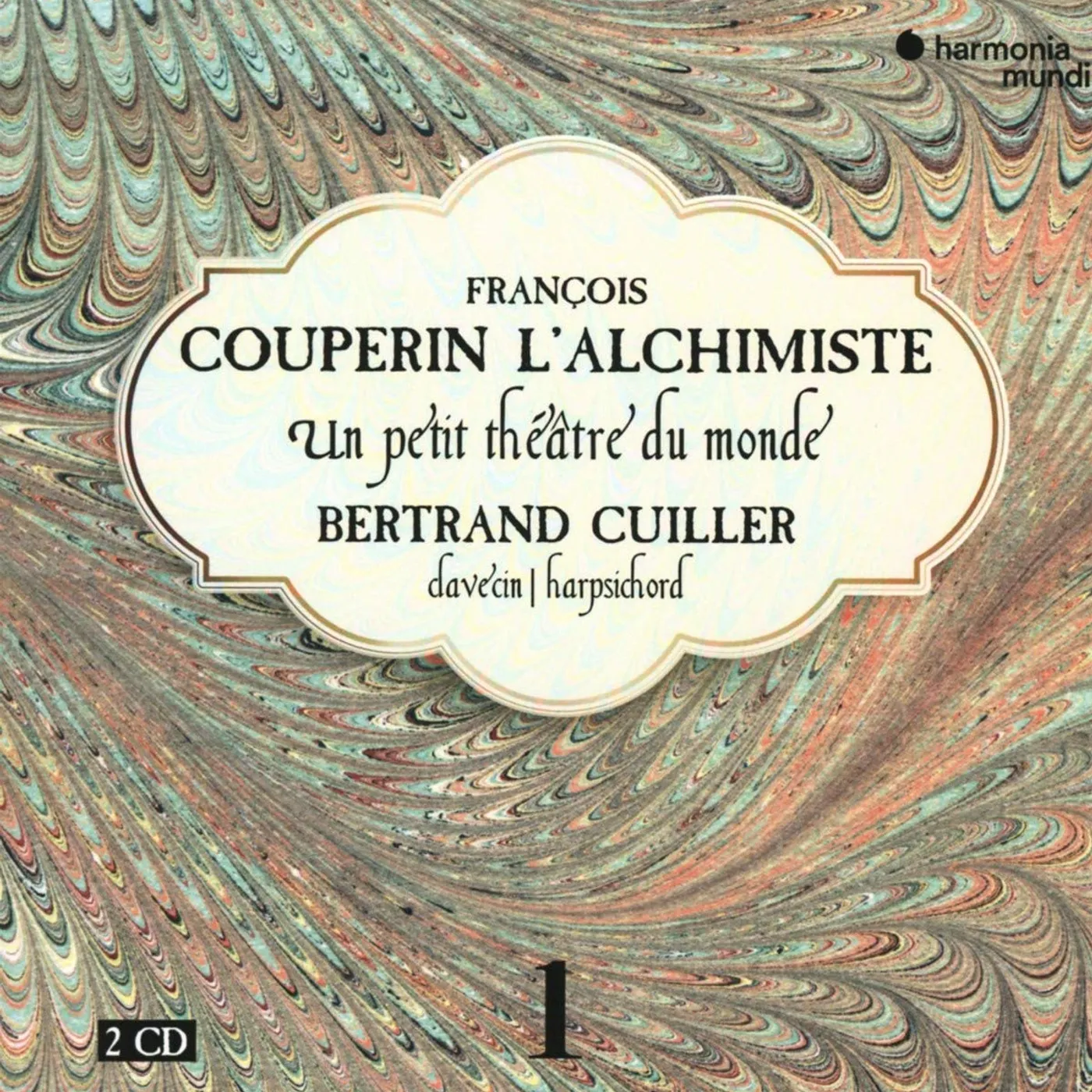 Bertrand Cuiller COUPERIN: COMPLETE WORKS FOR HARPSICHORD 1 CD