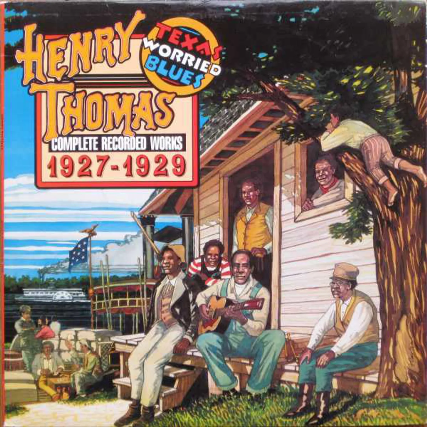 Henry Thomas Texas Worried Blues Vinyl Record