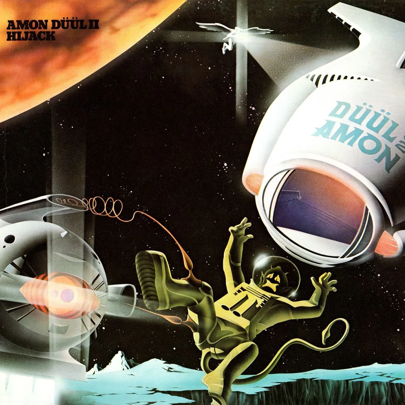 Amon Düül II Hijack Vinyl Record