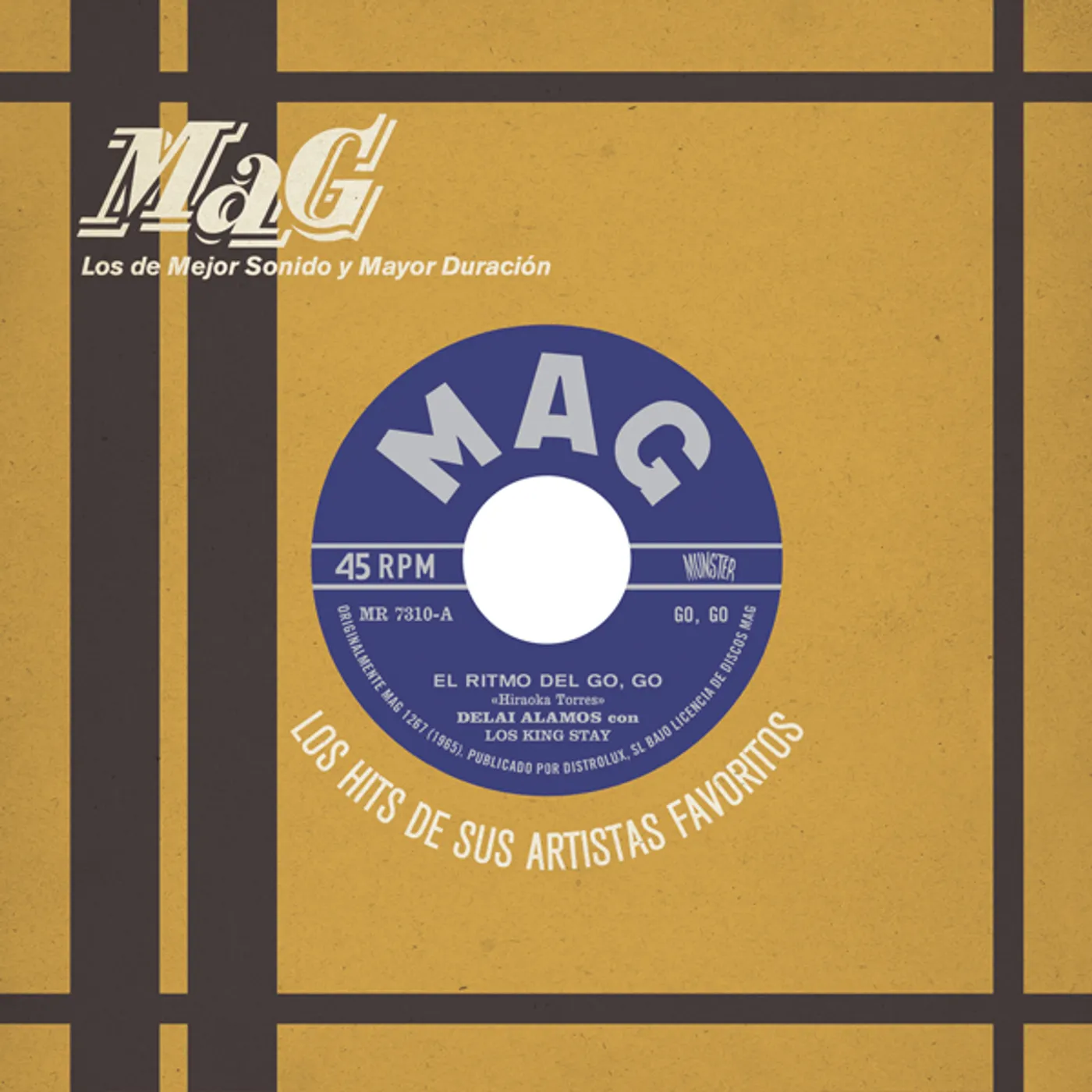 Delai Alamos & King Stay RITMO DEL GO GO / GRITO DE LOS KING Vinyl Record