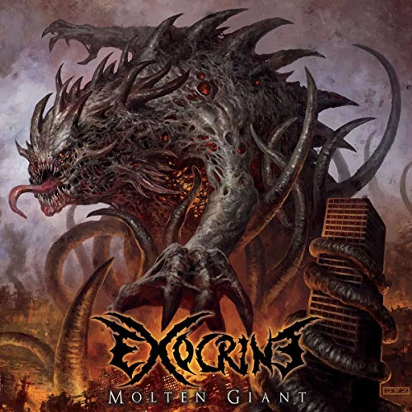 Exocrine Molten Giant Vinyl Record