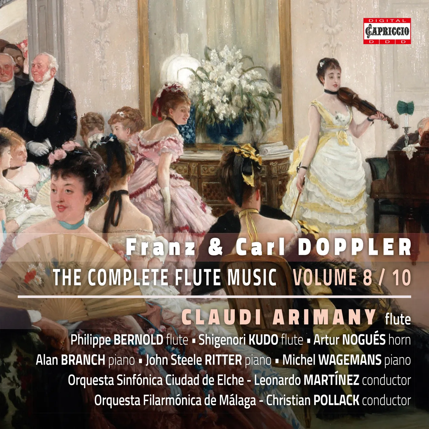 Doppler / Arimany COMPLETE FLUTE MUSIC 8 CD
