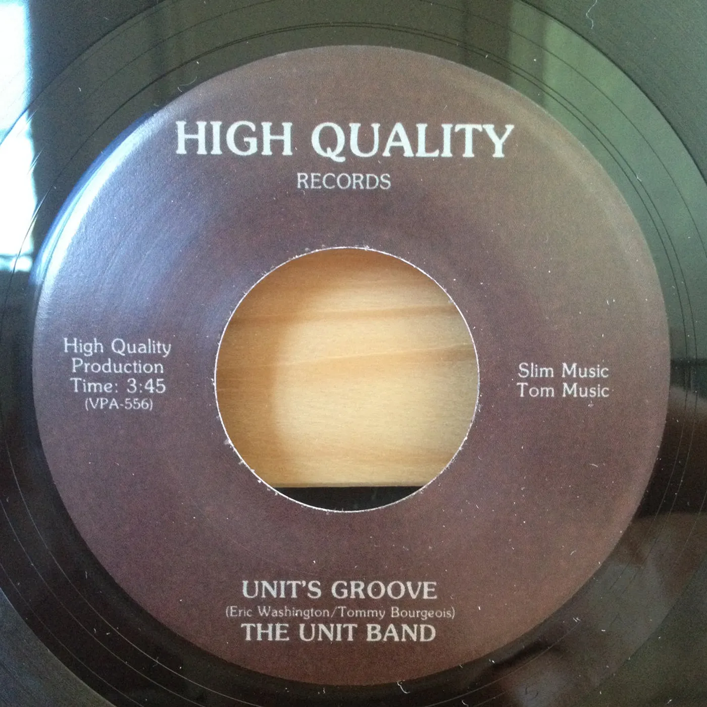 Unit Band UNIT'S GROOVE / HAND-IN-HAND Vinyl Record