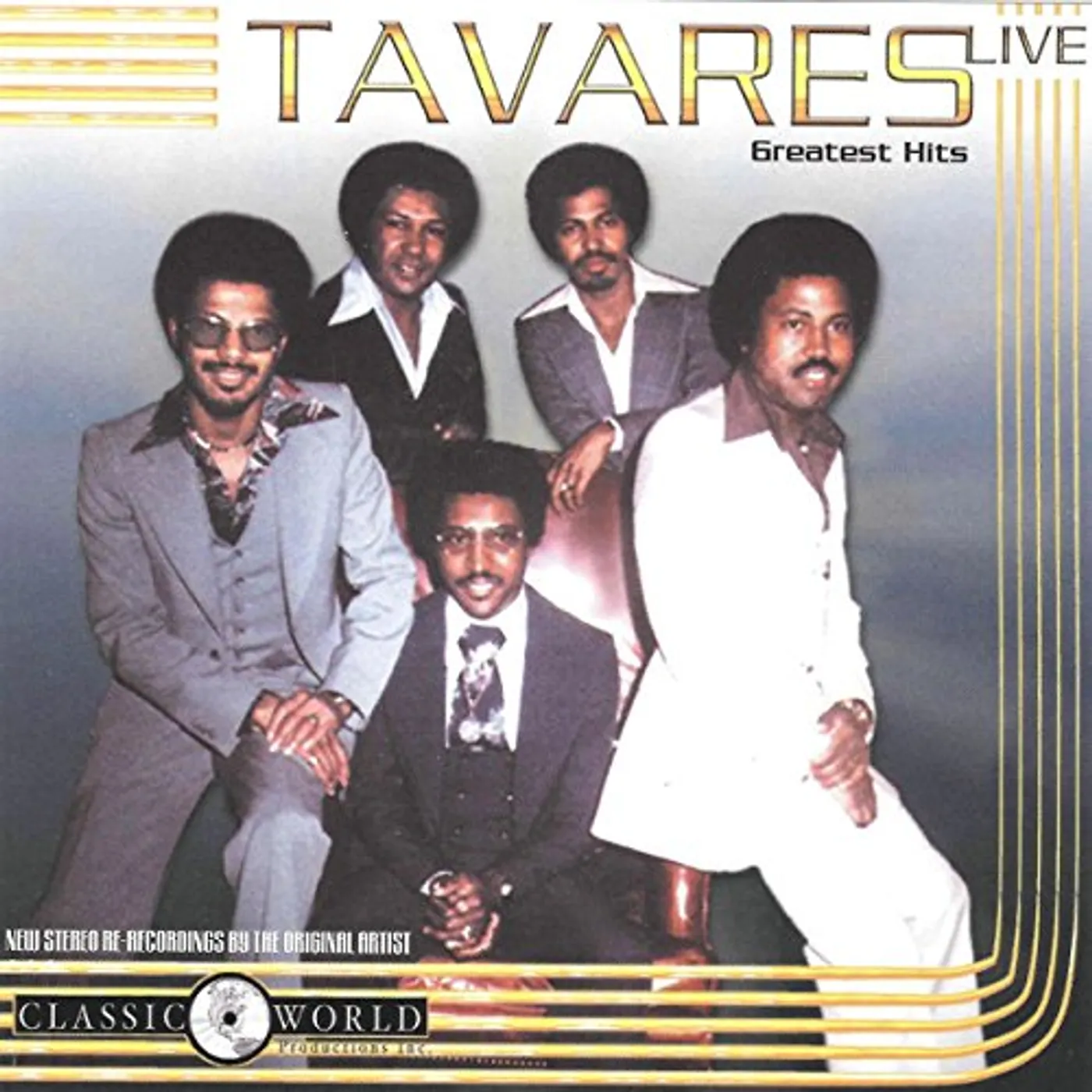 Tavares GREATEST HITS LIVE CD