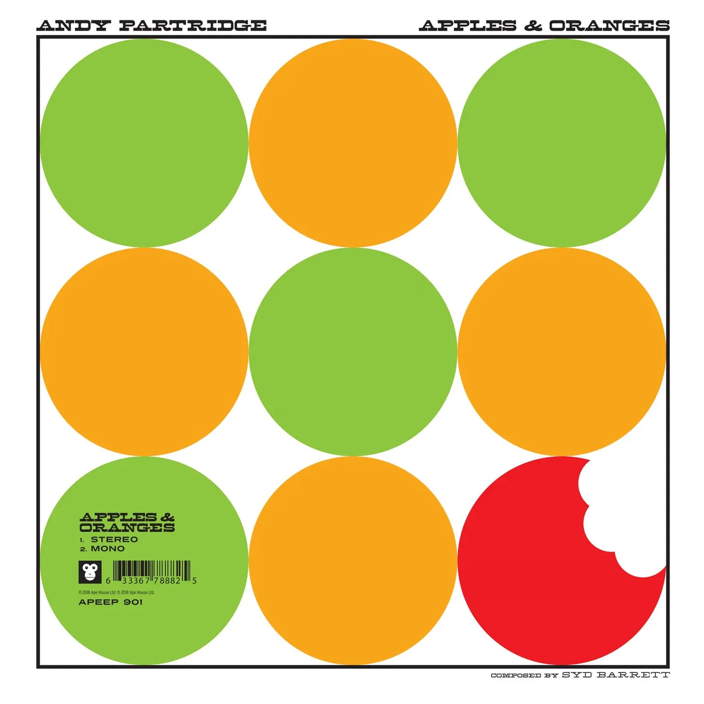 Andy Partridge APPLES & ORANGES / HUMANOID BOOGIE CD