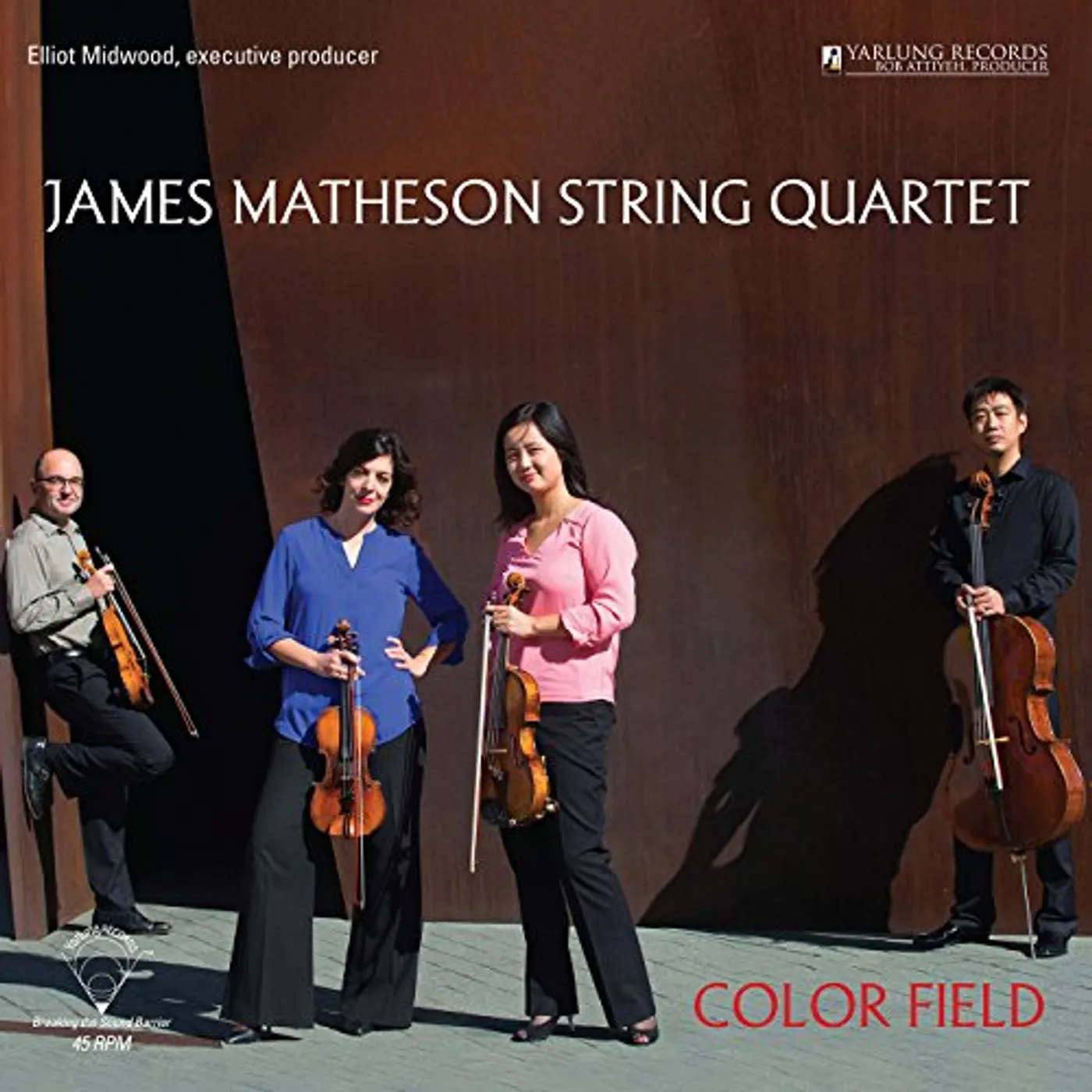 Color Field Quartet JAMES MATHESON STRING QUARTET Vinyl Record