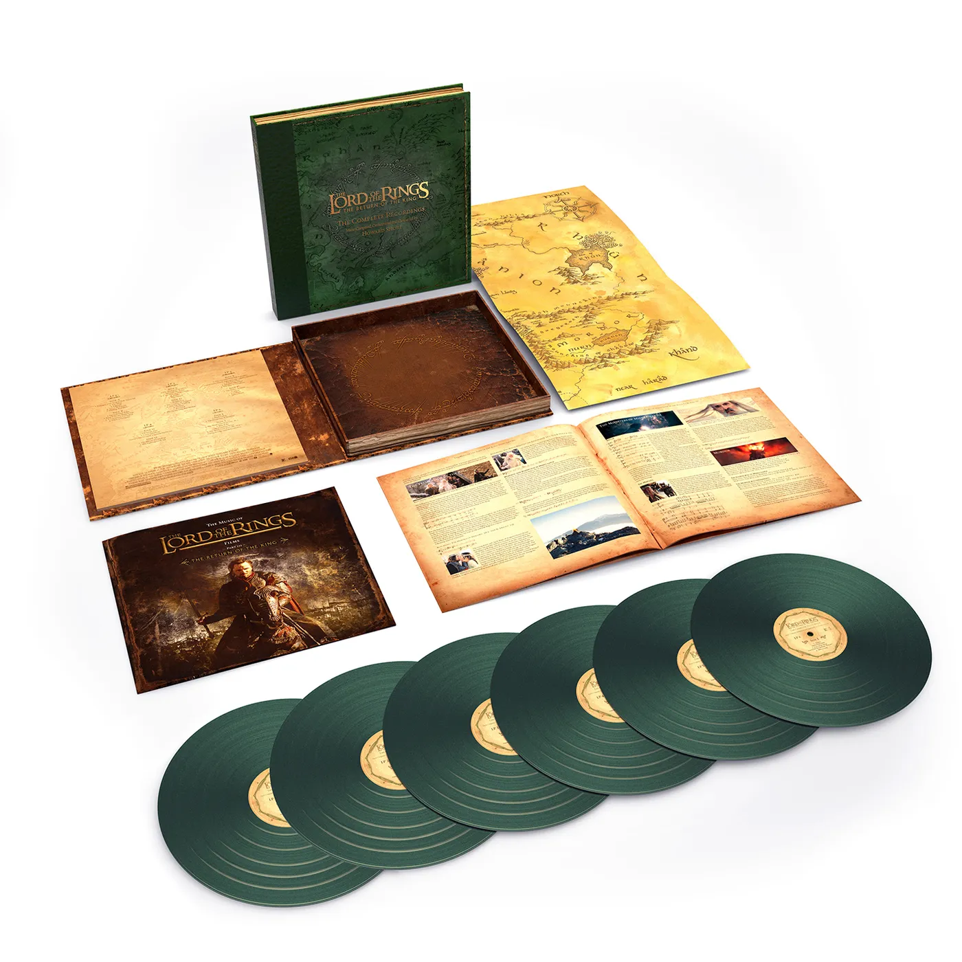 Howard Shore LORD OF THE RINGS: RETURN OF THE KING: COMPLETE Box Set Vinyl Record