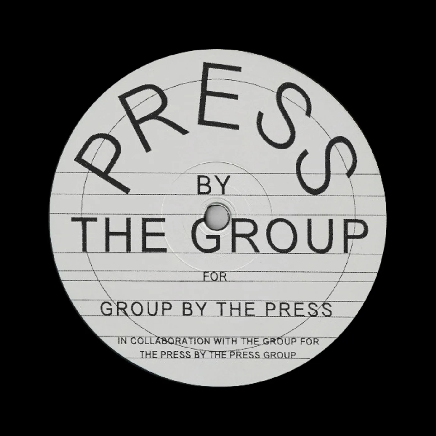 PRESS BY THE GROUP / VARIOUS Vinyl Record