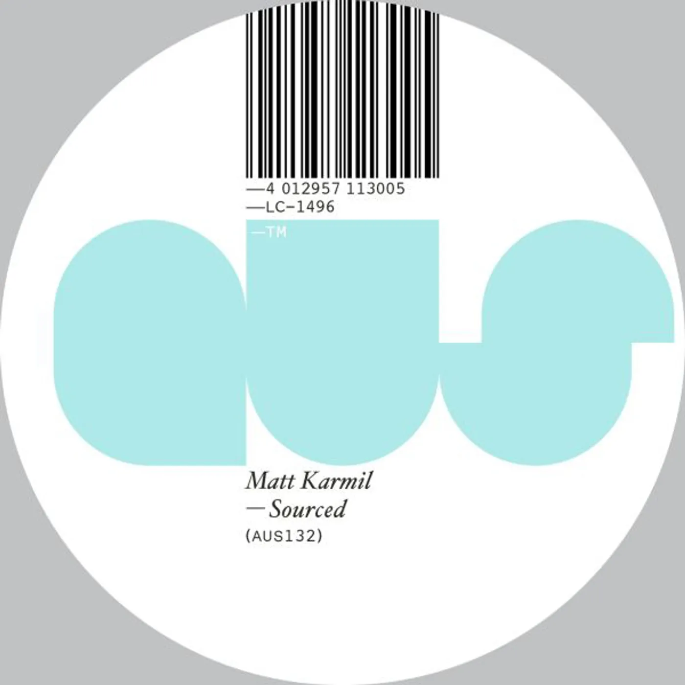 Matt Karmil Sourced Vinyl Record