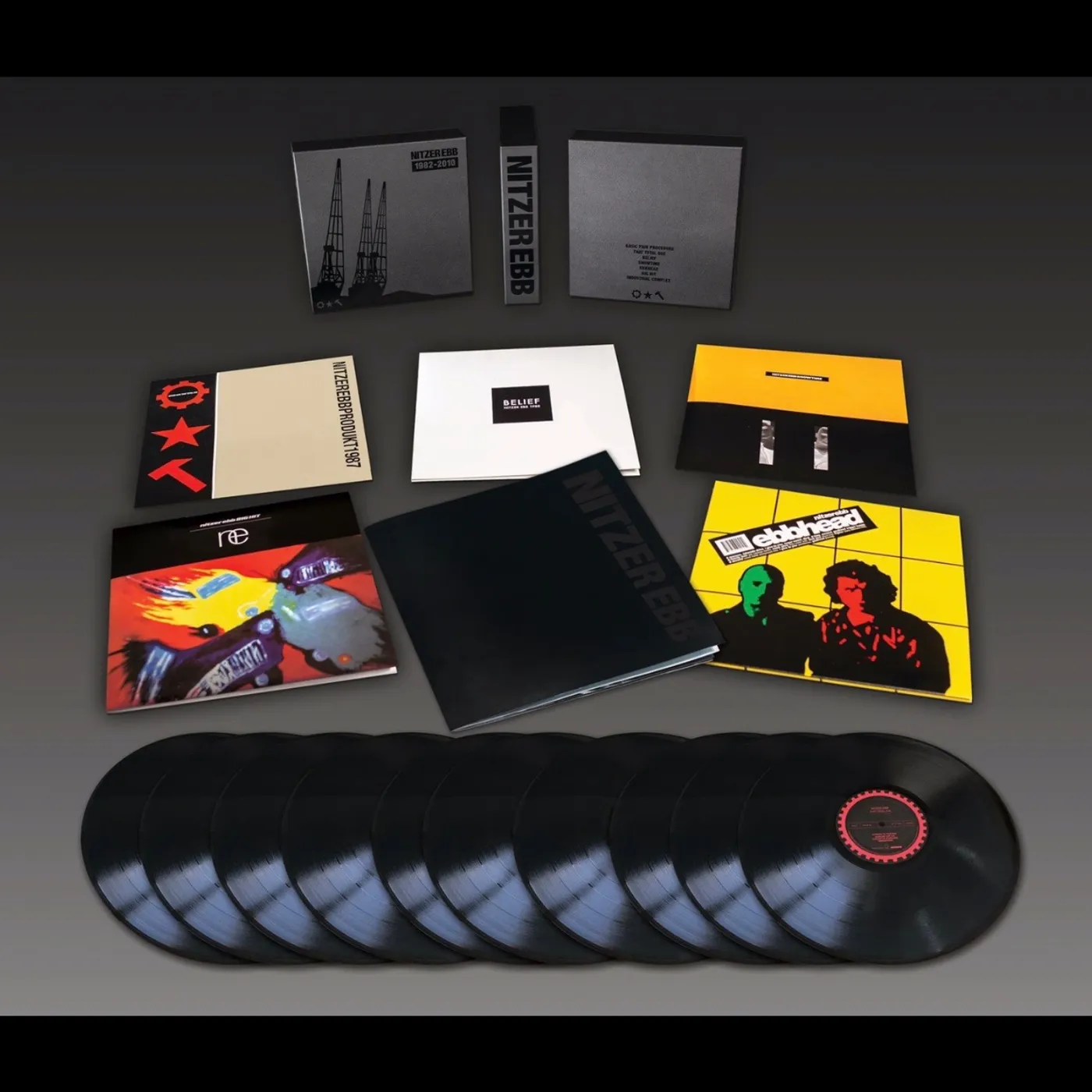 Nitzer Ebb BOX SET (1982-2010) Vinyl Record