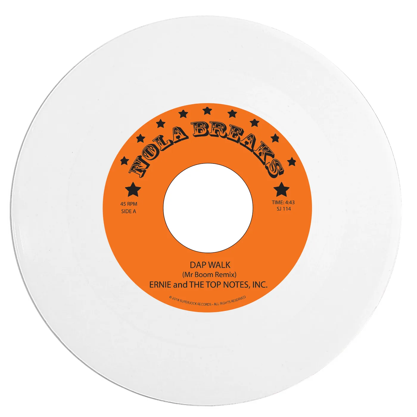 Professor Shorthair / Mr Boom NOLA BREAKS V.7: ERNIE AND THE TOP NOTES INC. Vinyl Record