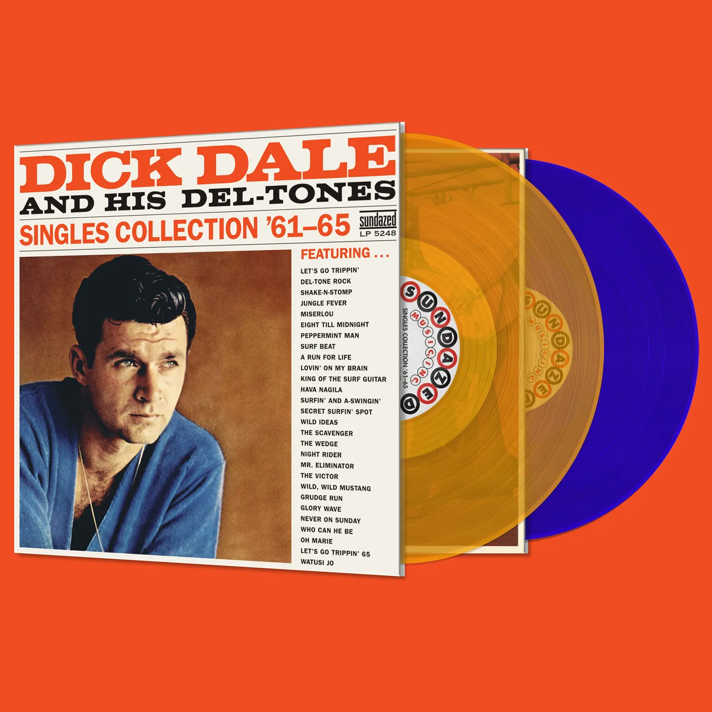 Dick Dale & His Del-Tones 480930 SINGLES COLLECTION '61-65 Vinyl Record