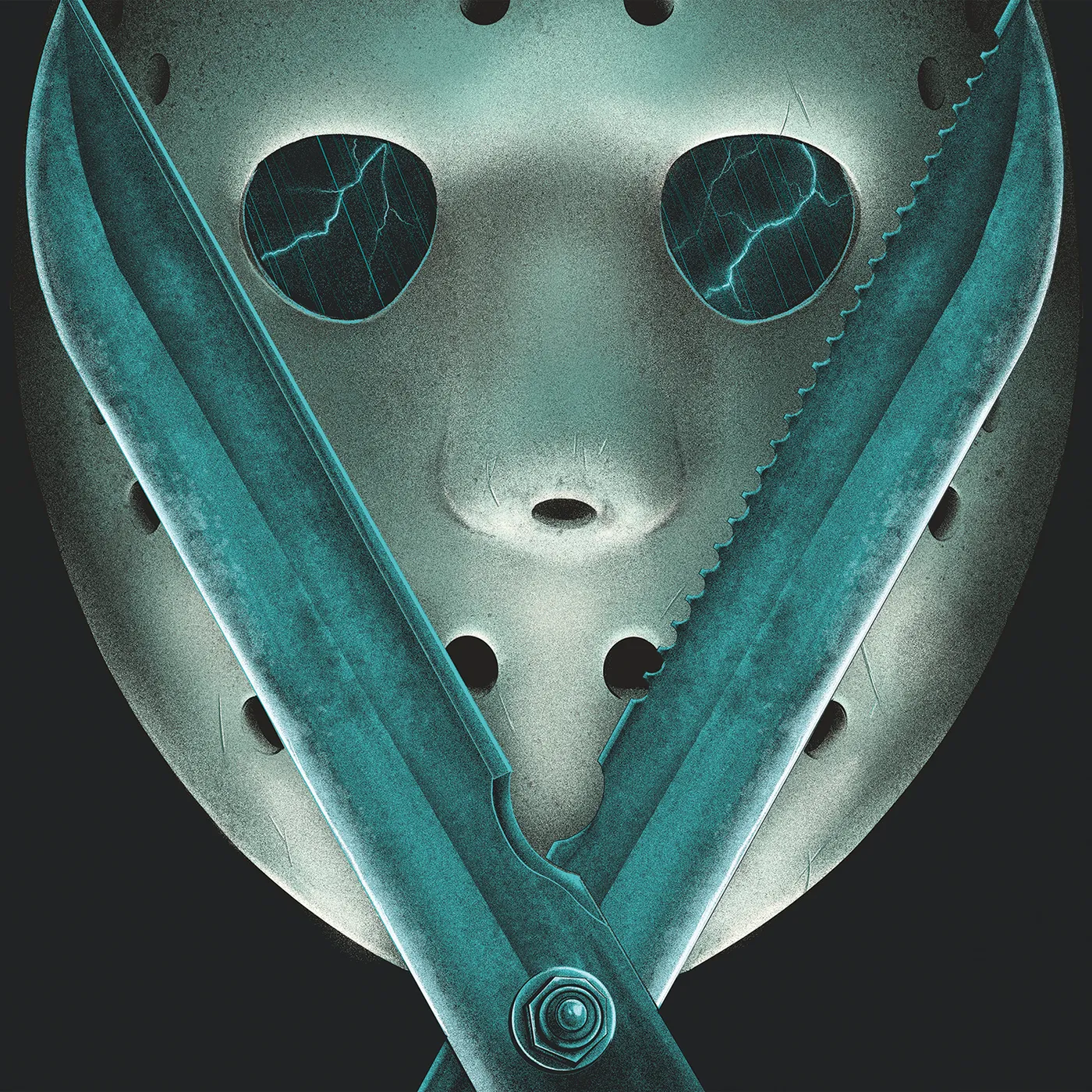 Harry Manfredini FRIDAY THE 13TH PART V A NEW BEGINNING / Original Soundtrack - Limited Edition 180 Gram Jason Blue Colored Double Vinyl Record