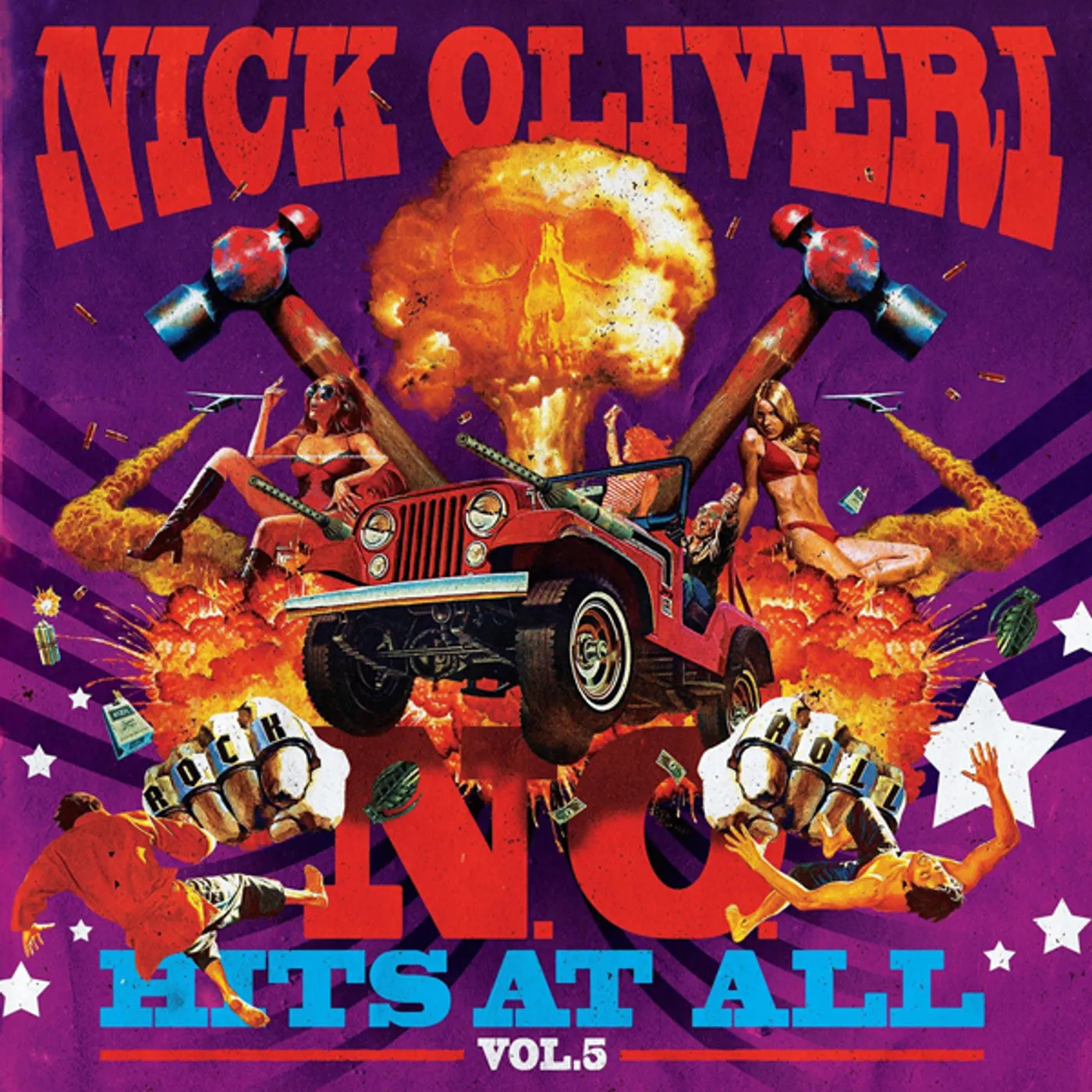 Nick Oliveri N.O. HITS AT ALL 5 Vinyl Record