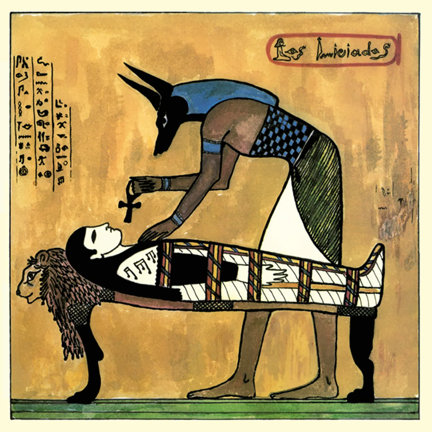 Los Iniciados LA MARCA DE ANUBIS + EL CANTOR DE JAZZ Vinyl Record