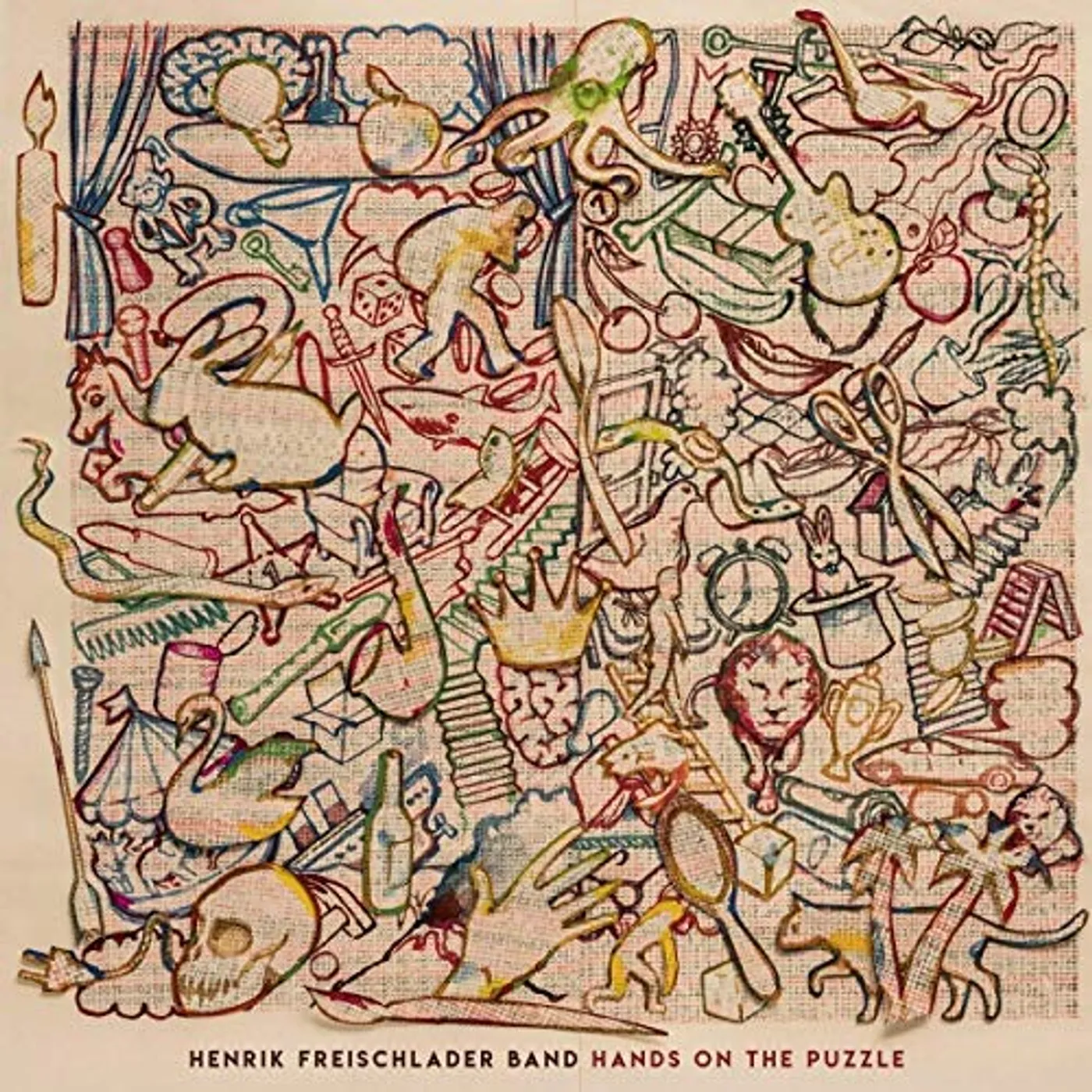 Henrik Freischlader Band Hands On The Puzzle Vinyl Record