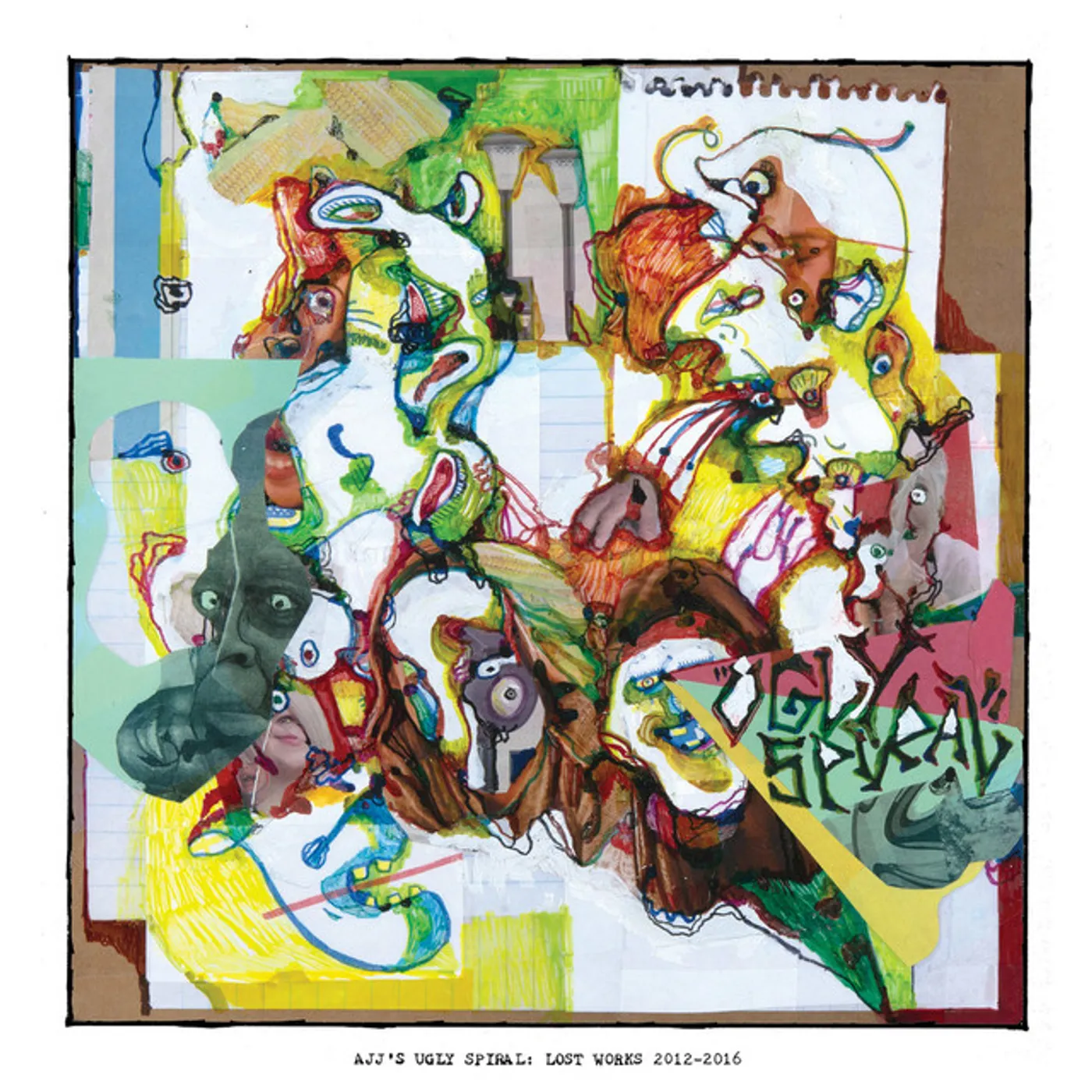 AJJ UGLY SPIRAL LOST WORKS 2012-2016 Vinyl Record
