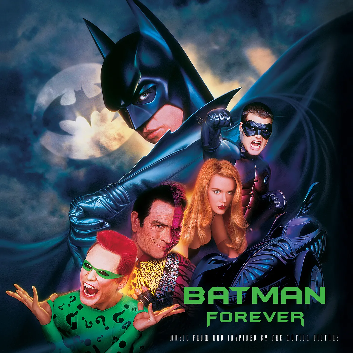 BATMAN FOREVER: MUSIC MOTION PICTURE / Original Soundtrack Vinyl Record