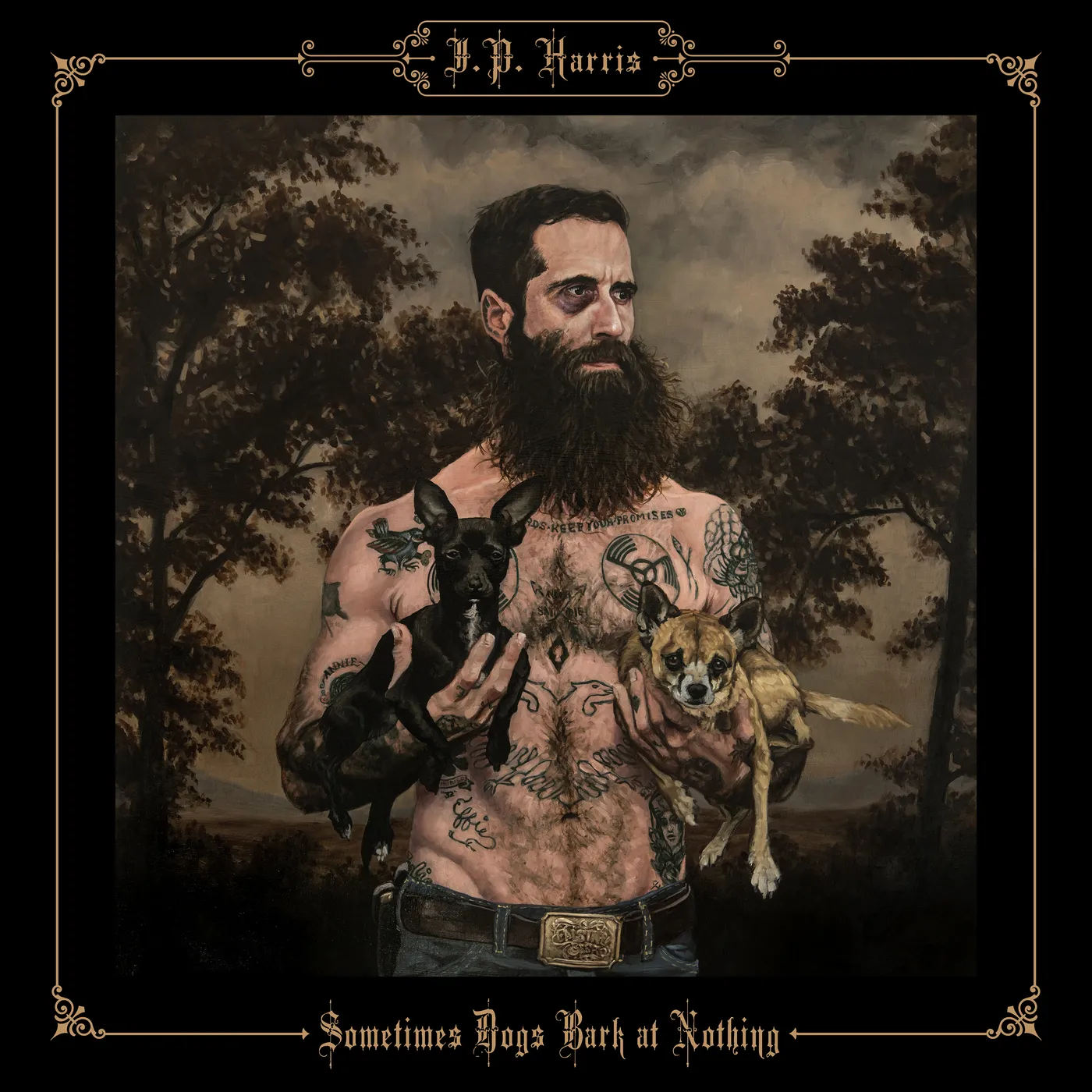 JP Harris SOMETIMES DOGS BARK AT NOTHING CD