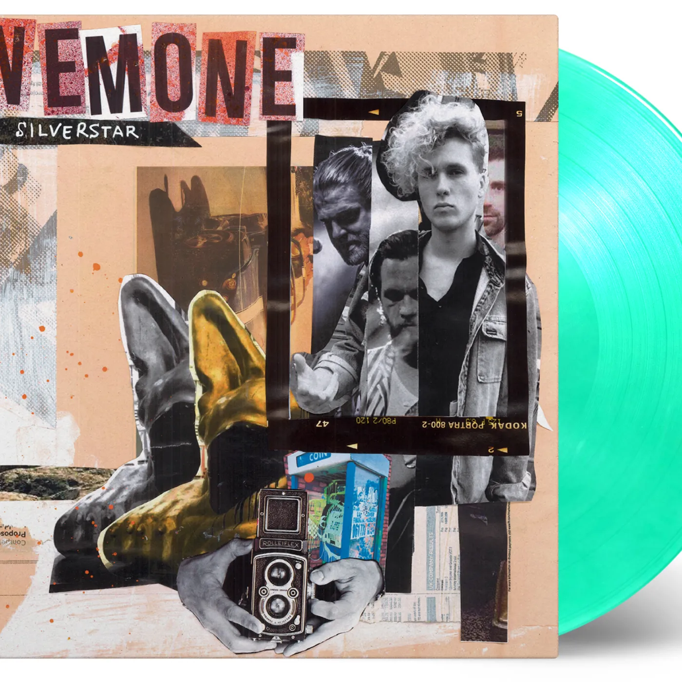 Anemone SILVER STAR (LIMITED CRYSTAL CLEAR, TRANSPARENT GREEN & WHITE MIXED 180G AUDIOPHILE VINYL, INSERT) Vinyl Record