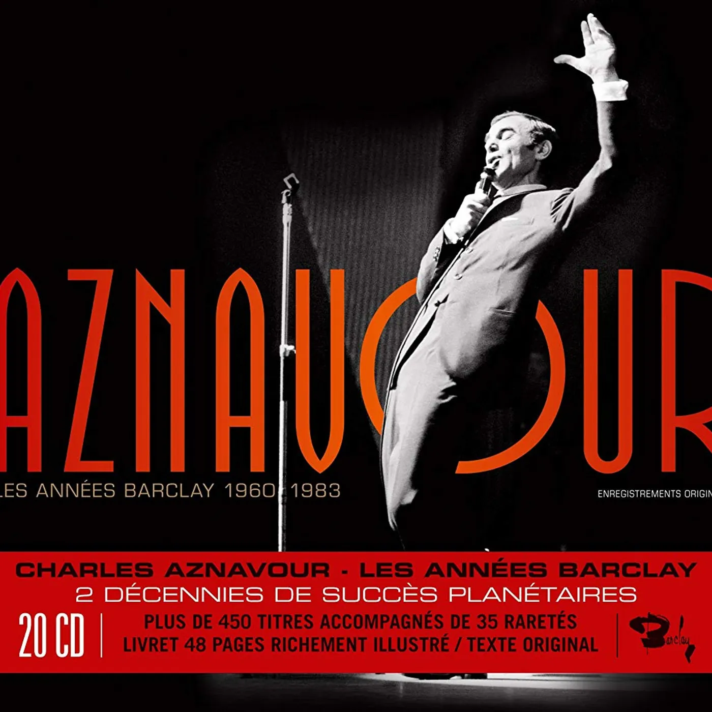 Charles Aznavour LES ANNEES BARCLAY CD
