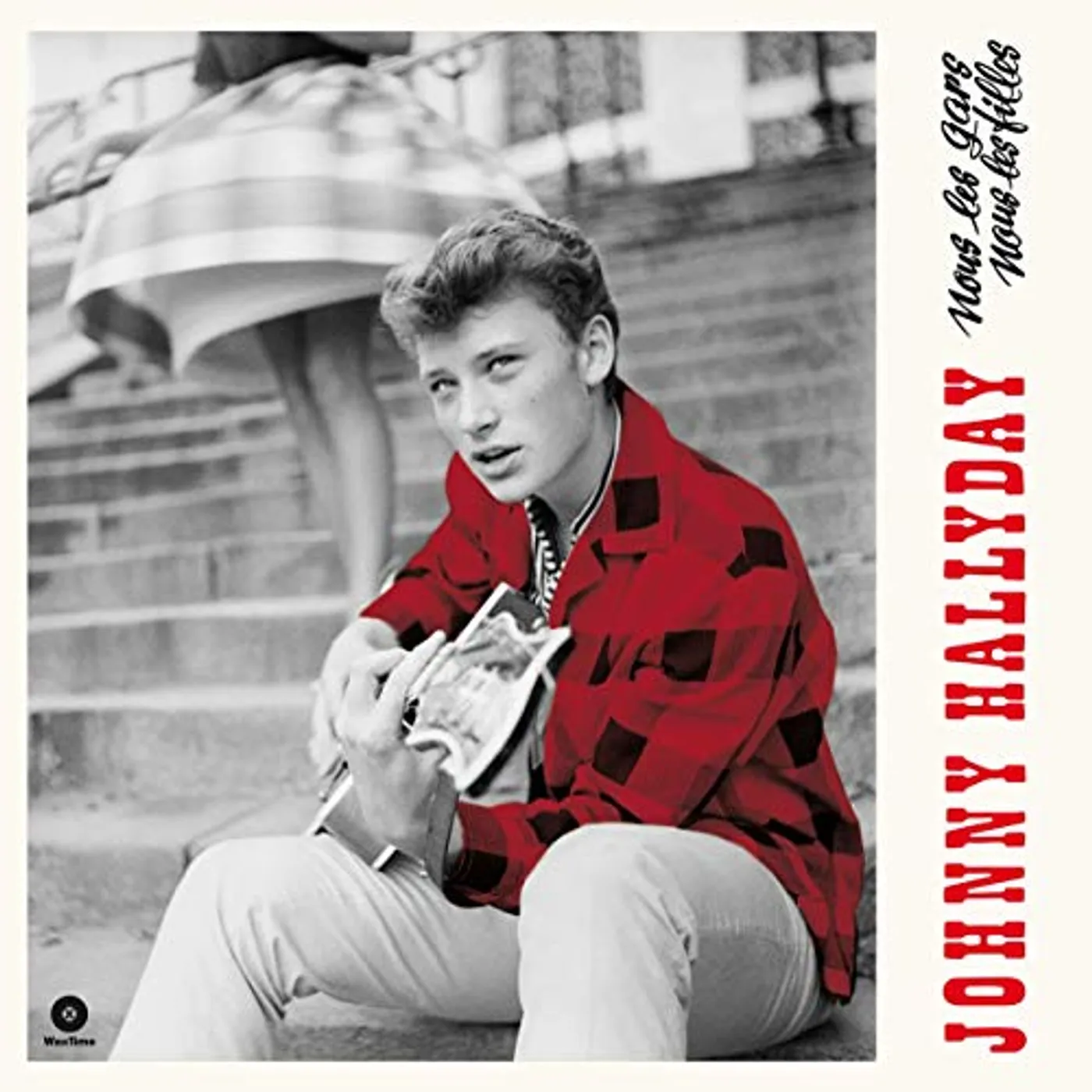 Johnny Hallyday NOUS LES GARS NOUS LES FILLES (BONUS TRACKS) Vinyl Record - Limited Edition