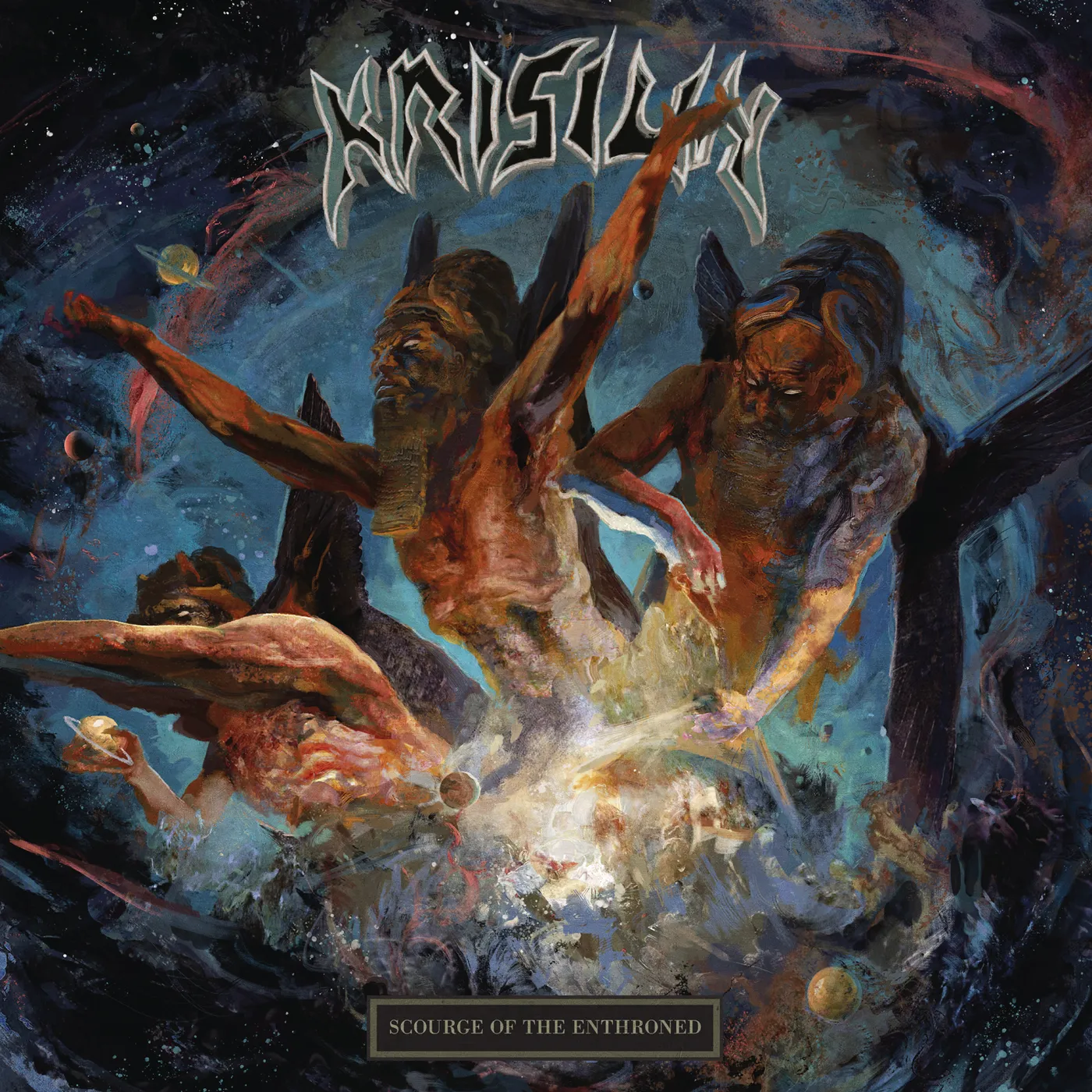 Krisiun Scourge Of The Enthroned Vinyl Record