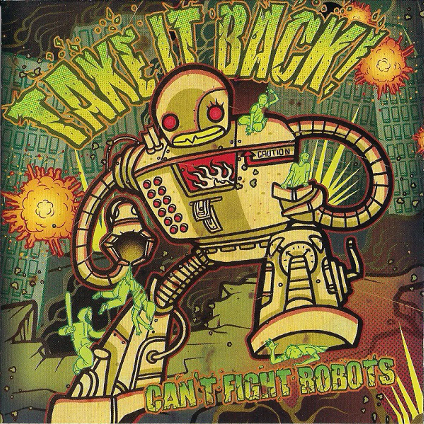 Take It Back! Can't Fight Robots Vinyl Record