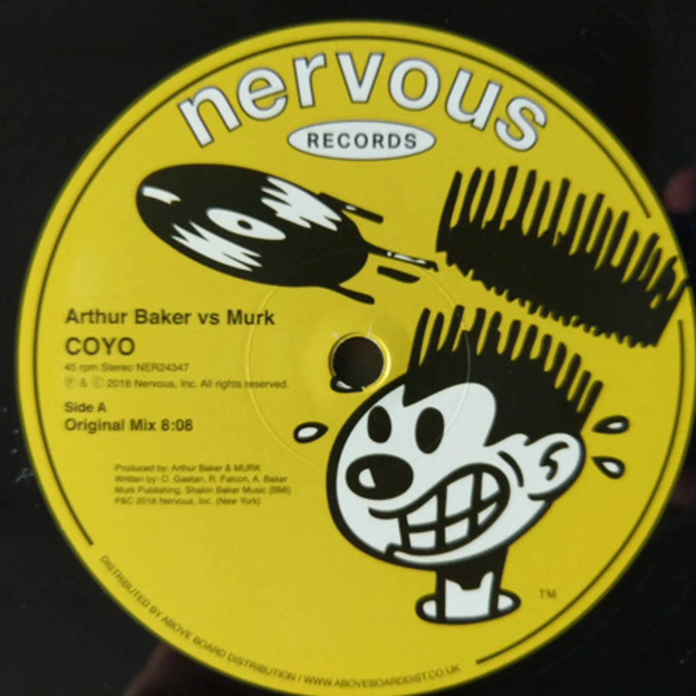 Arthur Baker / Murk COYO Vinyl Record