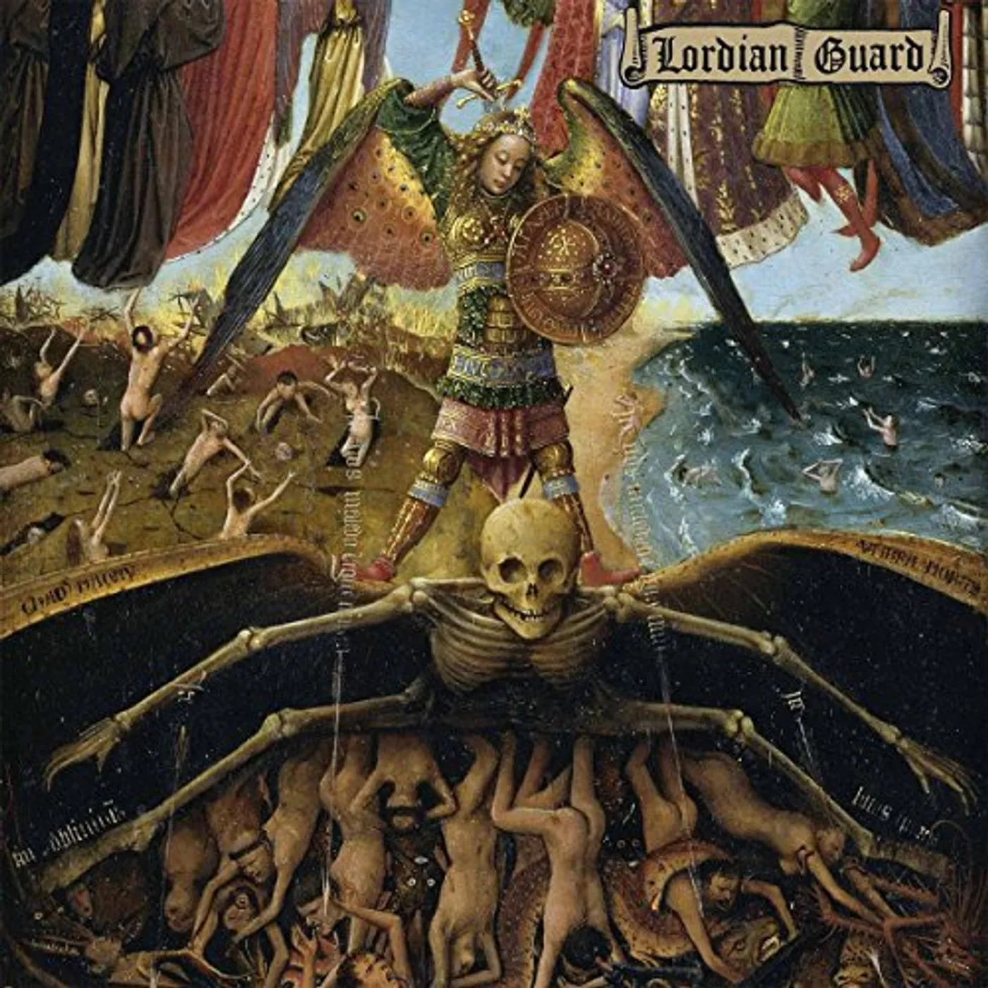 Lordian Guard SINNERS IN THE HANDS OF AN ANGRY GOD (BONUS 7 INCH) Vinyl Record